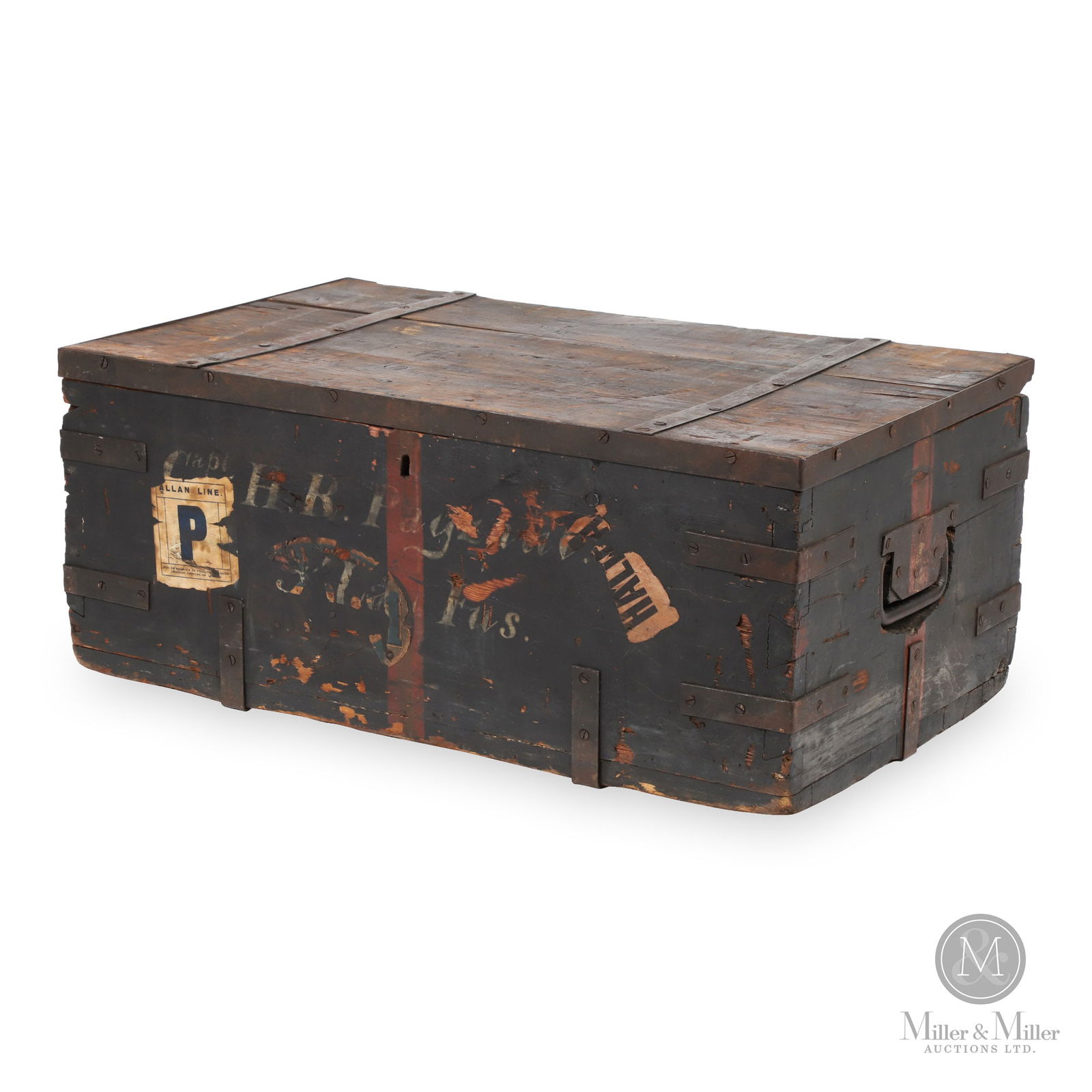 Capt. H.R.Payzant, Halifax Military Trunk (1 of 8)