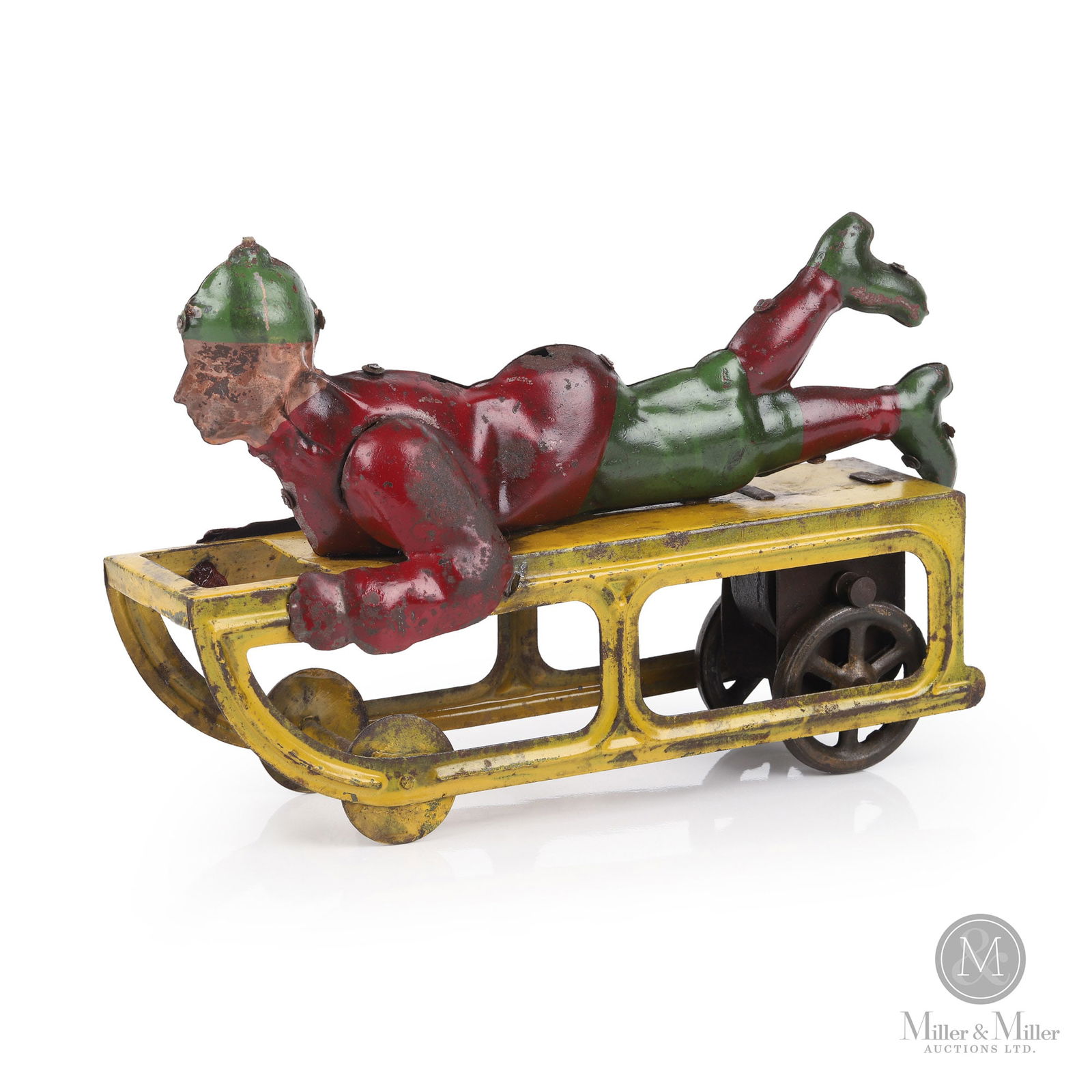 D.P. Clark & Co. Boy On Sled (1 of 7)