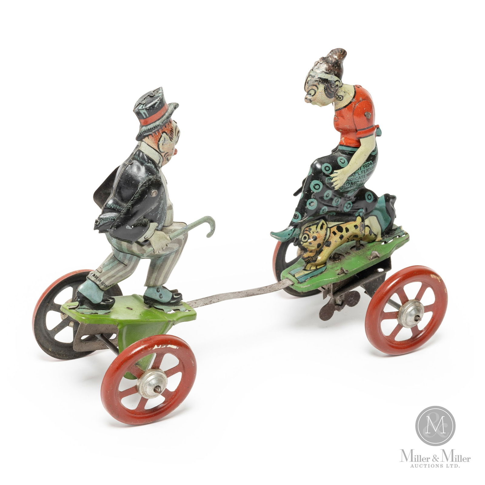 Maggie and Jiggs Mechanical Platform Toy (1 of 9)