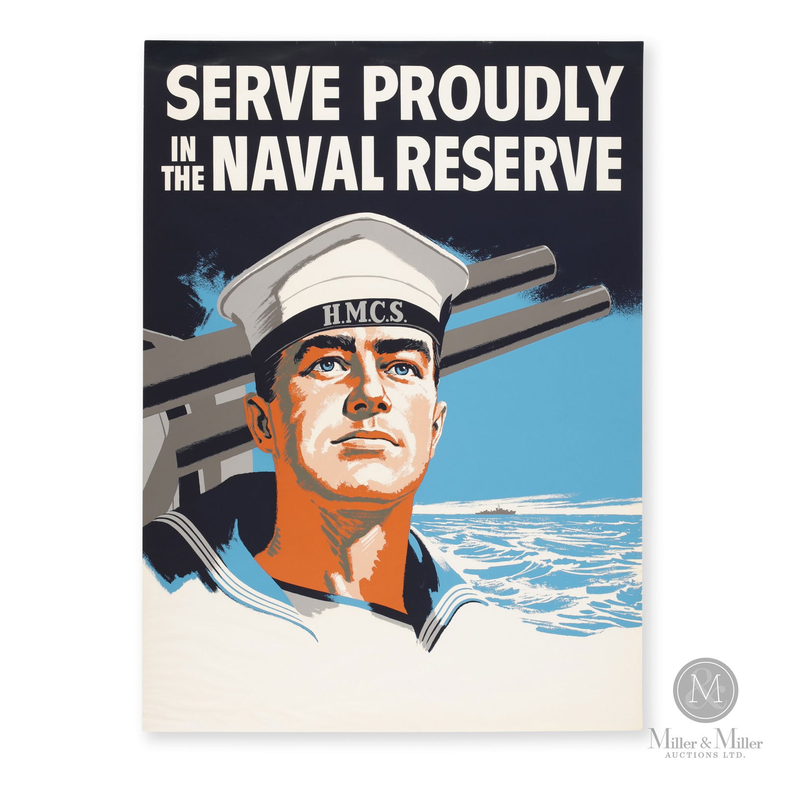 "Serve Proudly in the Naval Reserve" Poster (1 of 4)