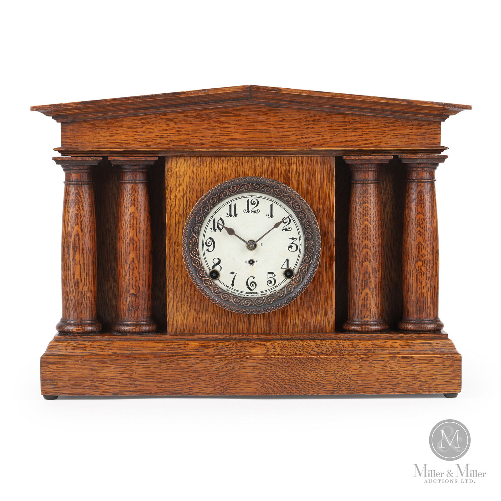 Pequegnat "Pantheon" Mantel Clock (1 of 10)