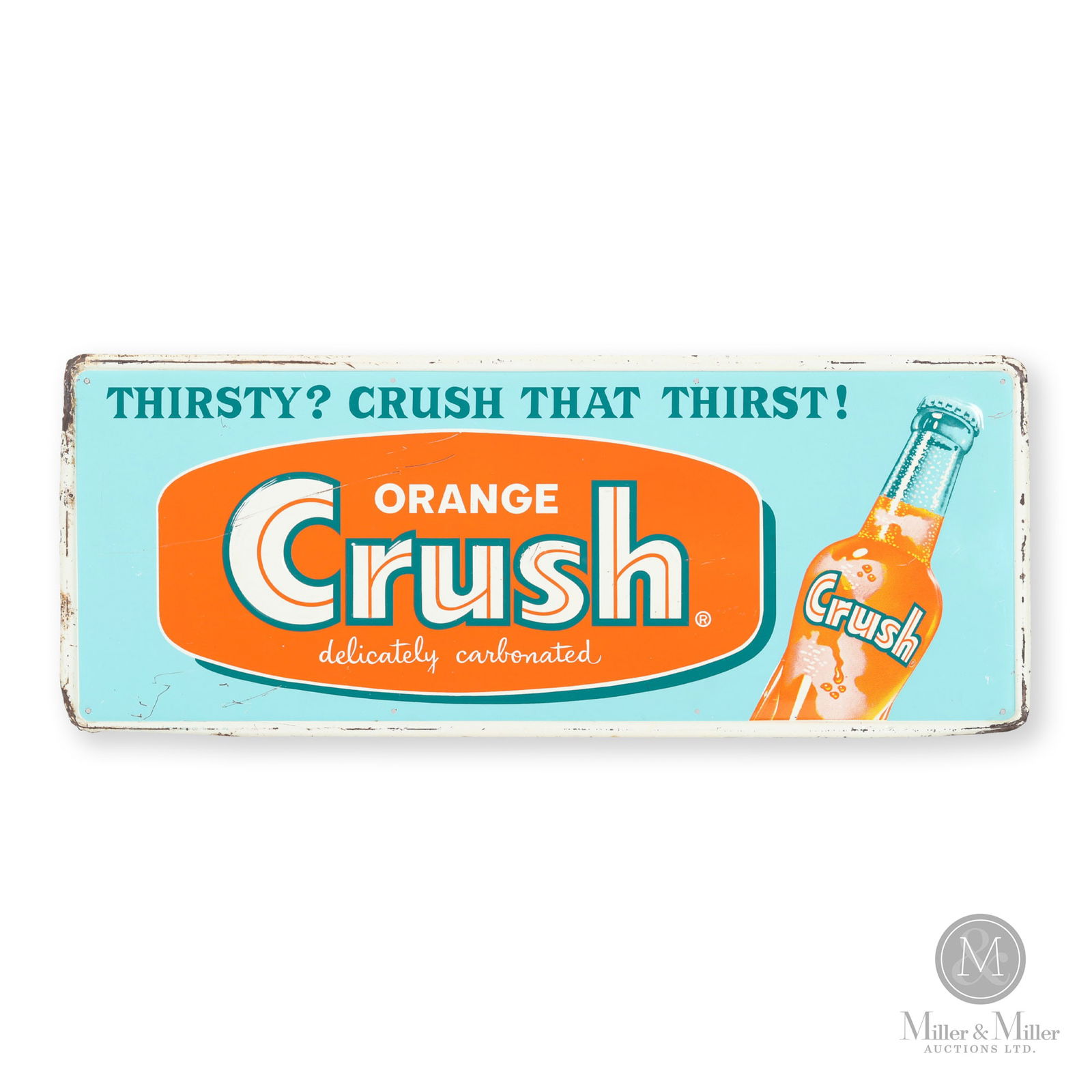 Orange Crush "Thirsty? Crush That Thirst" Sign (1 of 6)