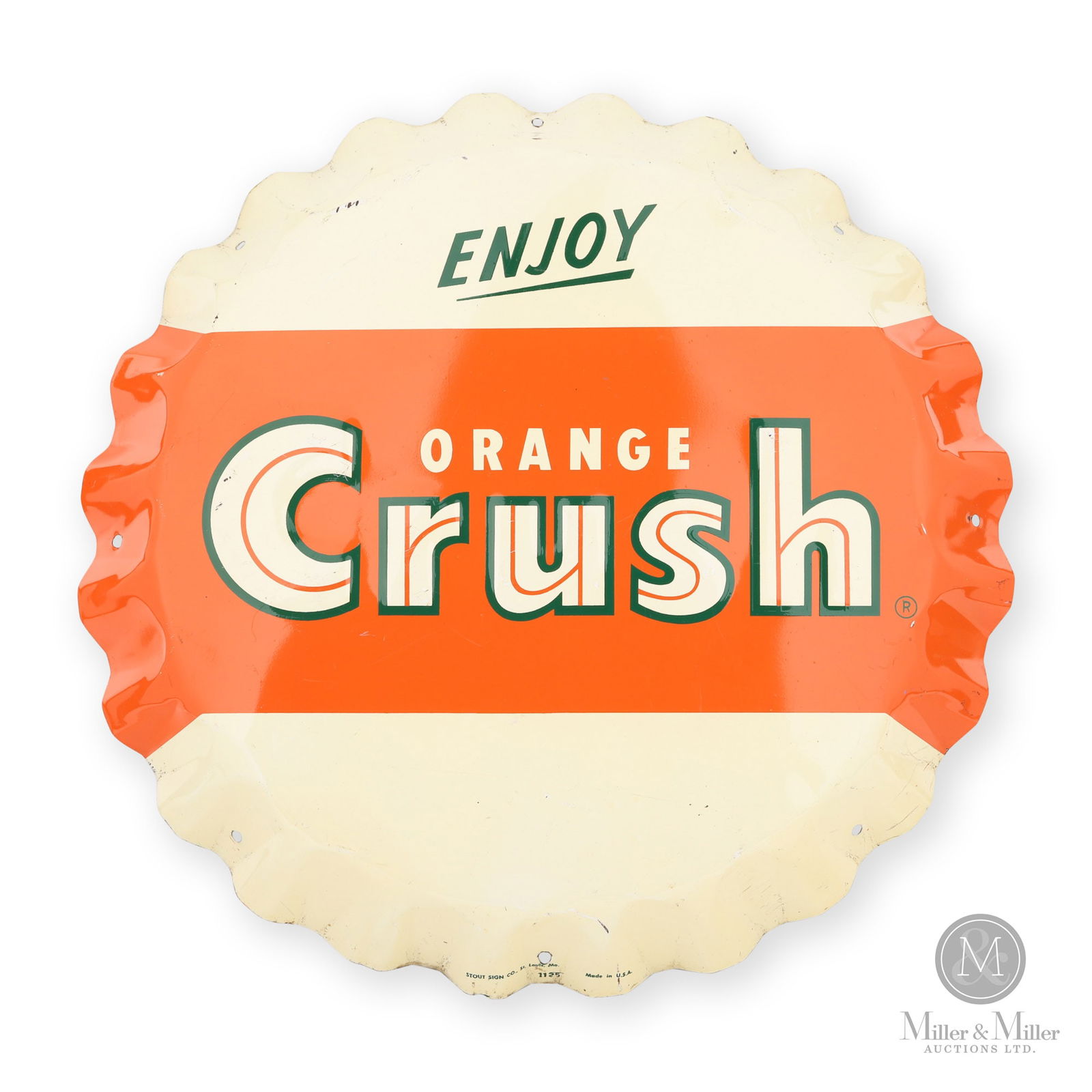 Orange Crush "Bottle Cap" Sign (1 of 7)