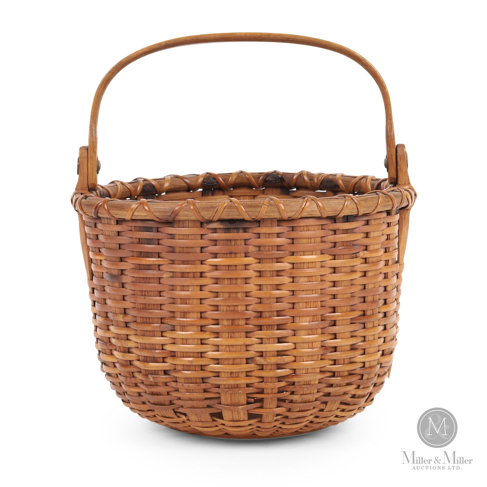 Early Small Nantucket Basket (1 of 8)