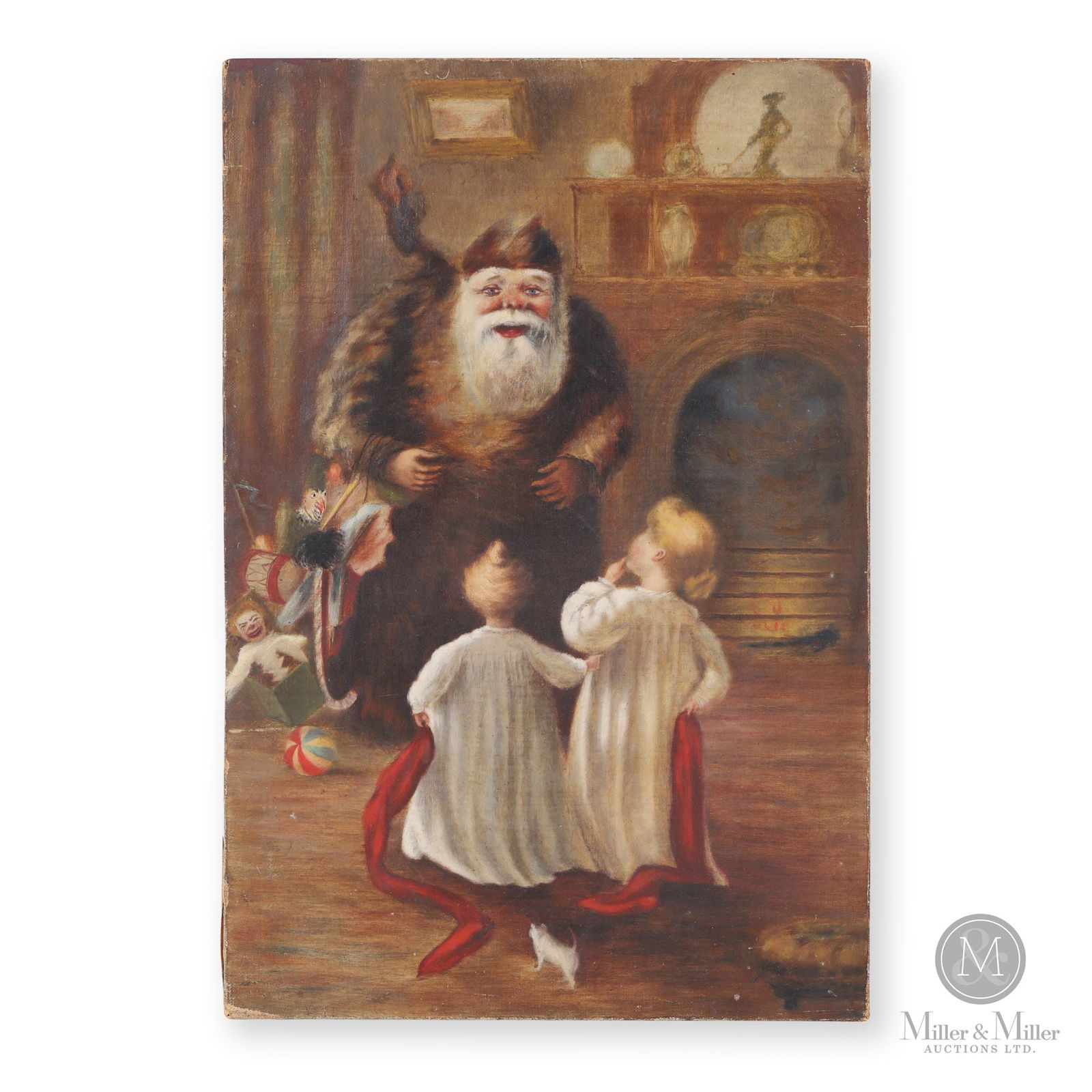 Father Christmas Painting (1 of 7)