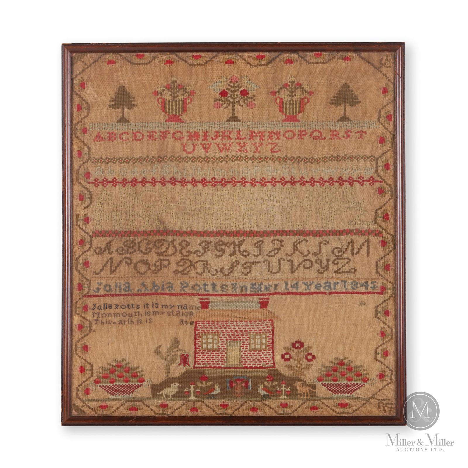 New Jersey 1842 Sampler (1 of 9)