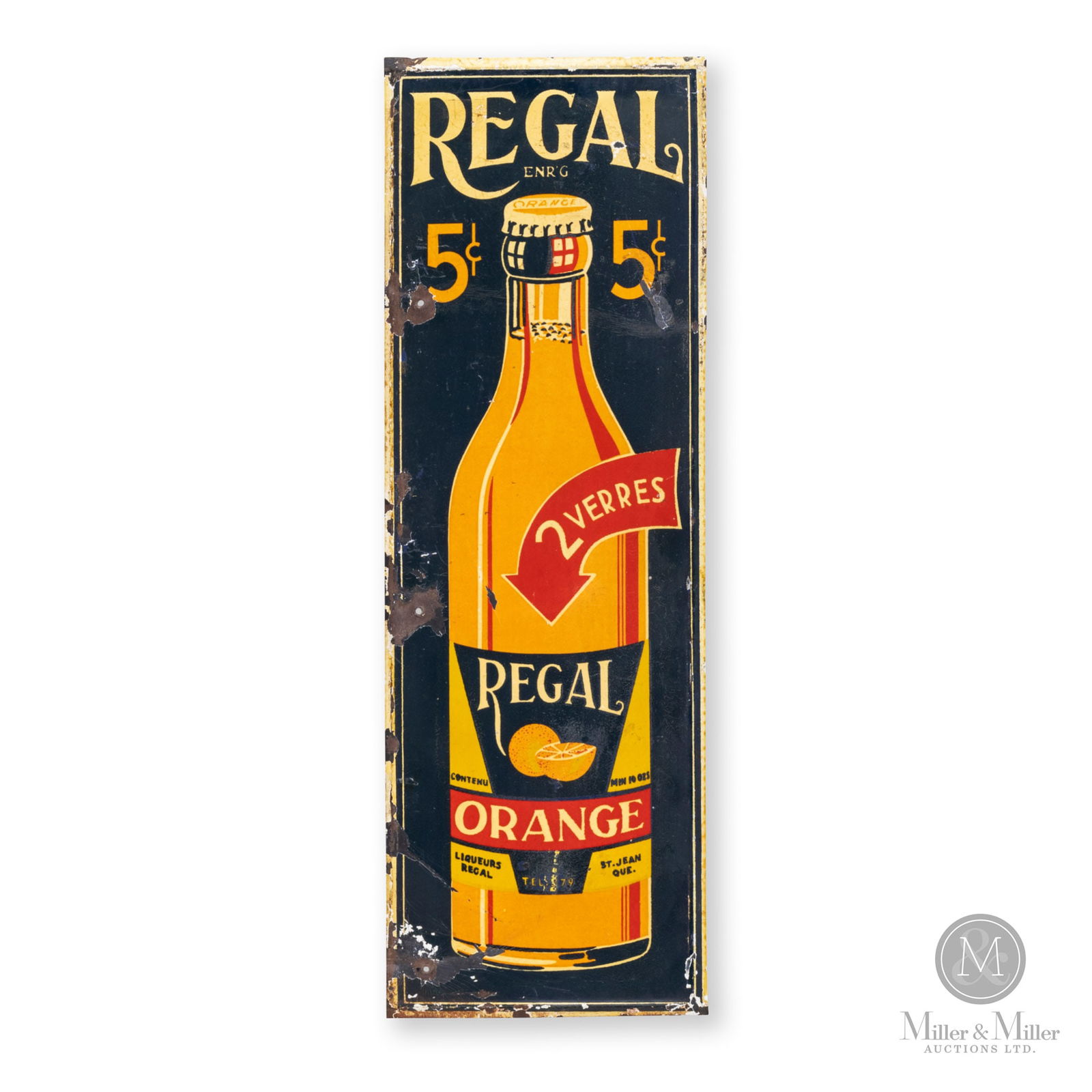 Regal Orange Soda Door Push Sign (1 of 7)