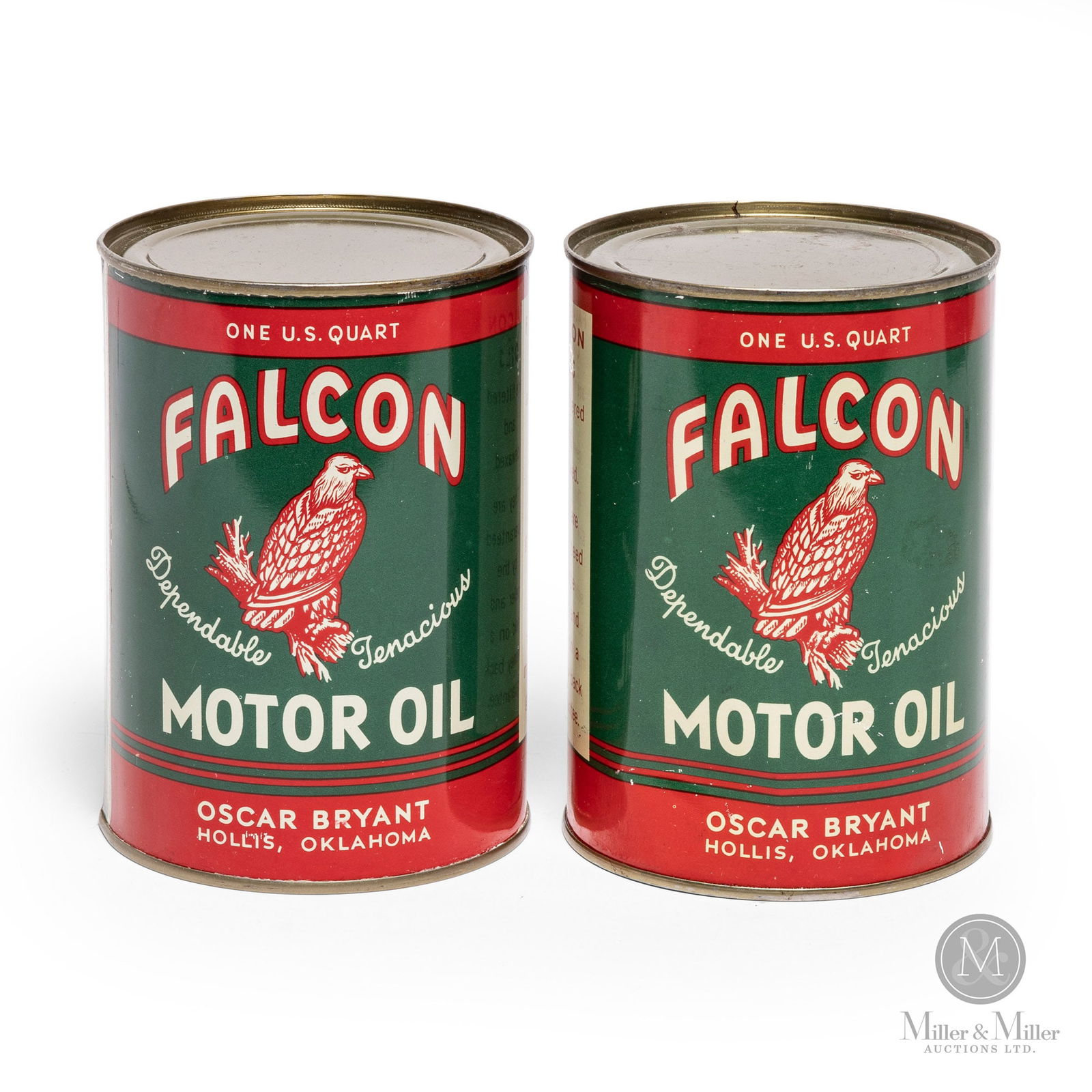 Falcon Motor Oil Quart Cans (1 of 9)