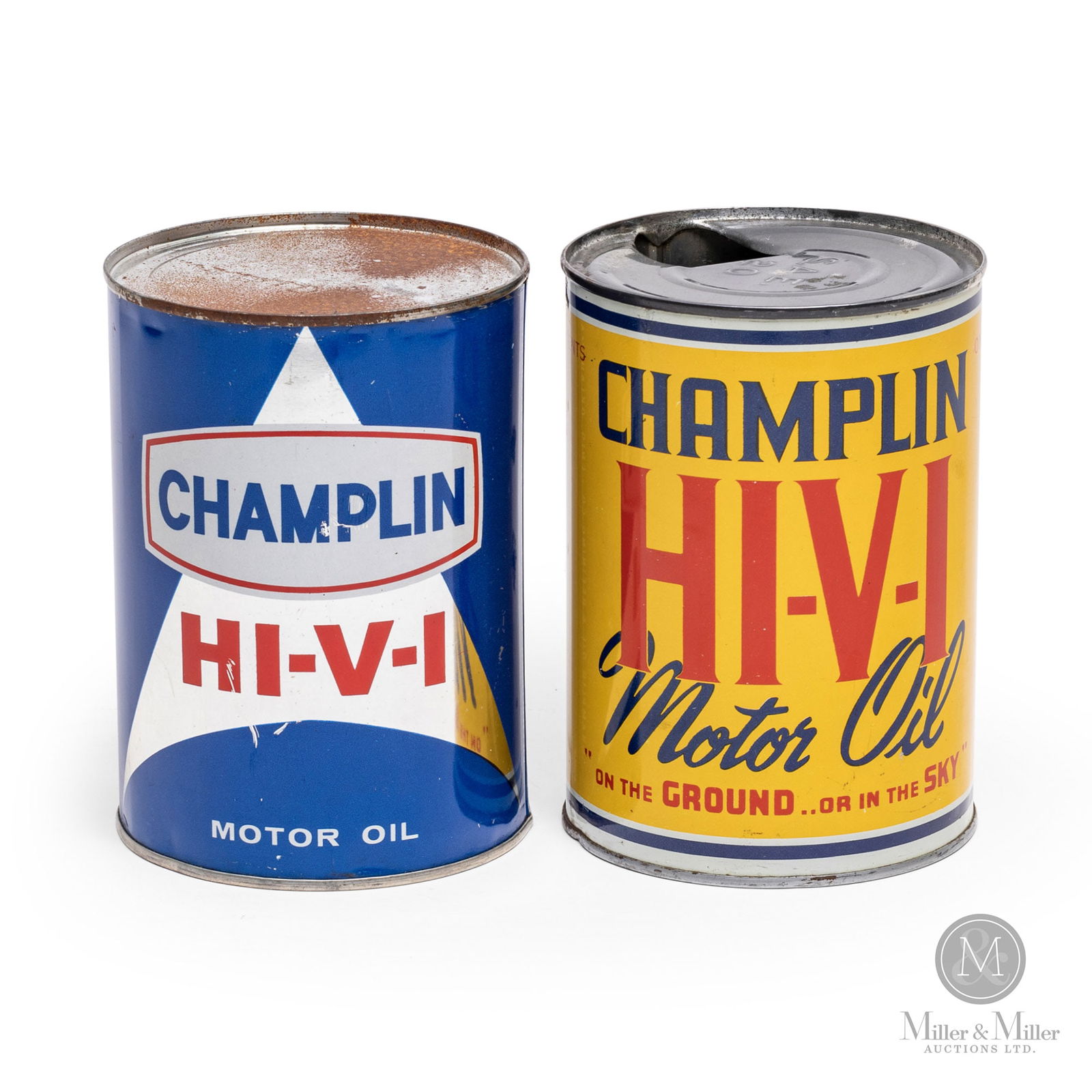 Champlin HI-VI 1 US Quart Cans (1 of 14)