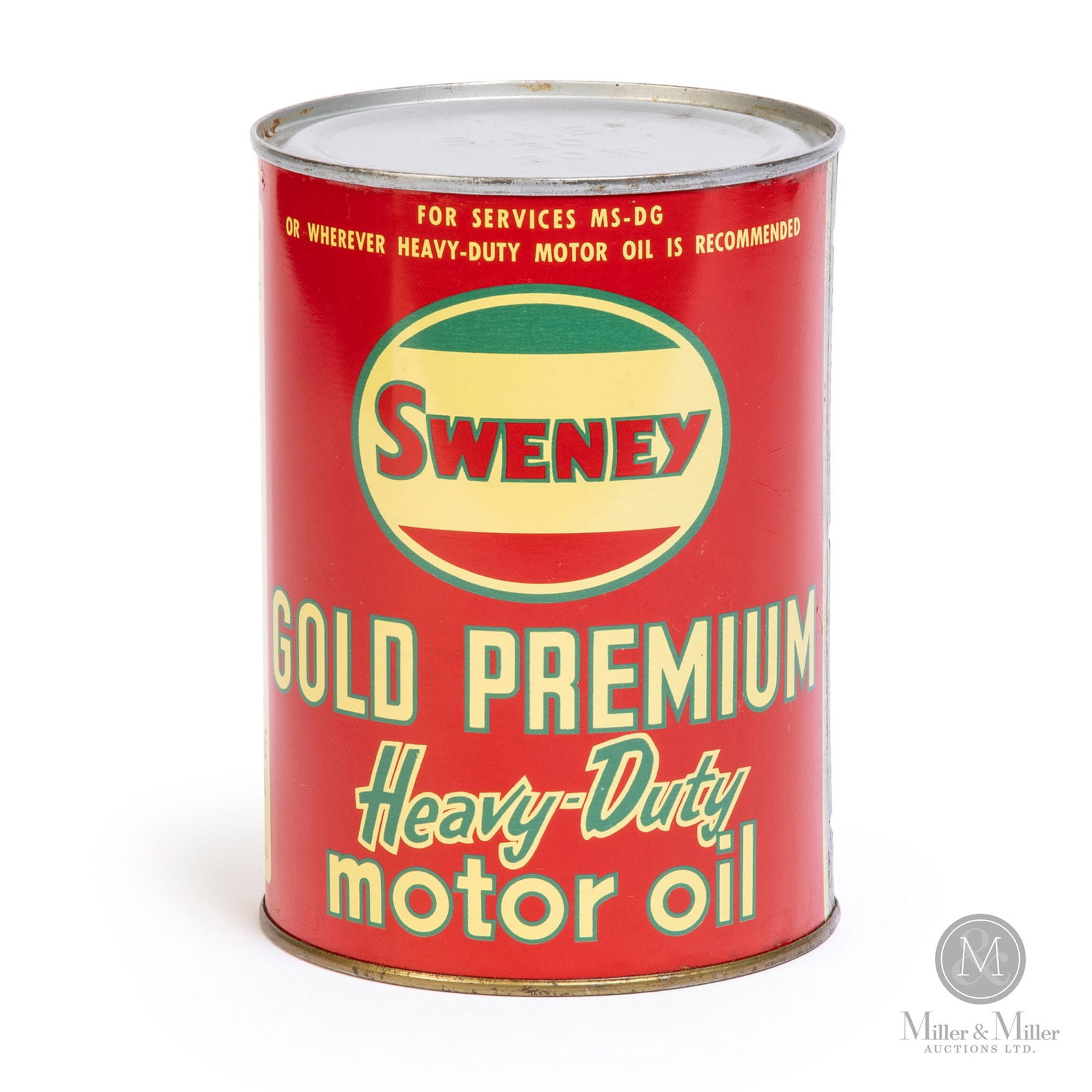 Sweney Gold Premium Heavy Duty Motor Oil 1 US Quart Can (1 of 8)