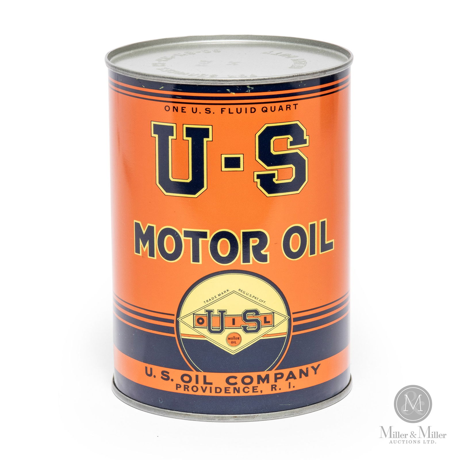 U-S Motor Oil 1 US Quart Can (1 of 8)