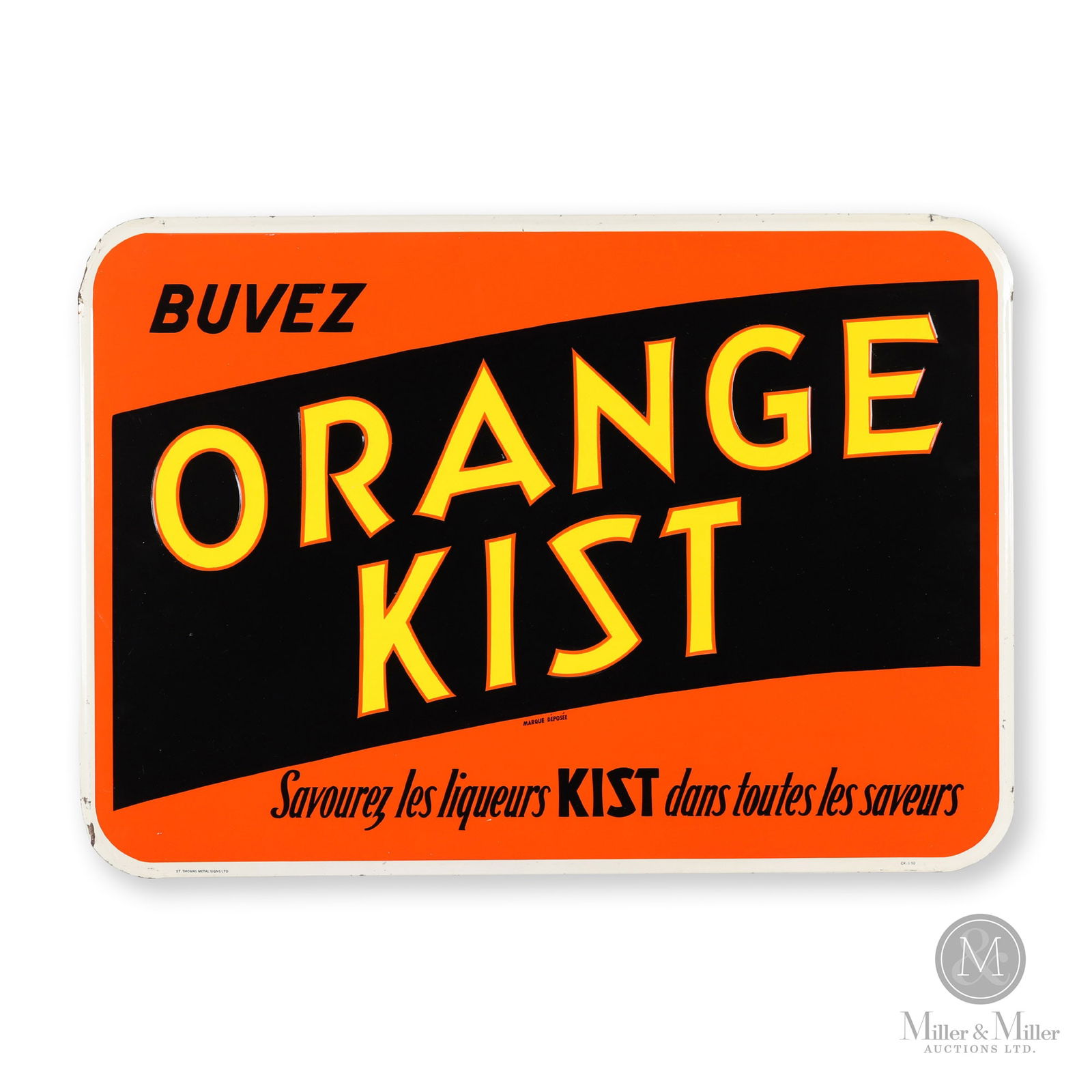 Orange Kist Soda 1950 Sign (1 of 9)