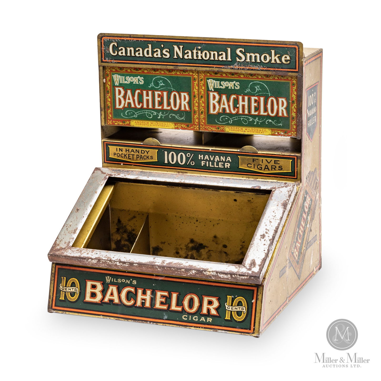 Wilson's Bachelor Cigar Countertop Store Display (1 of 7)