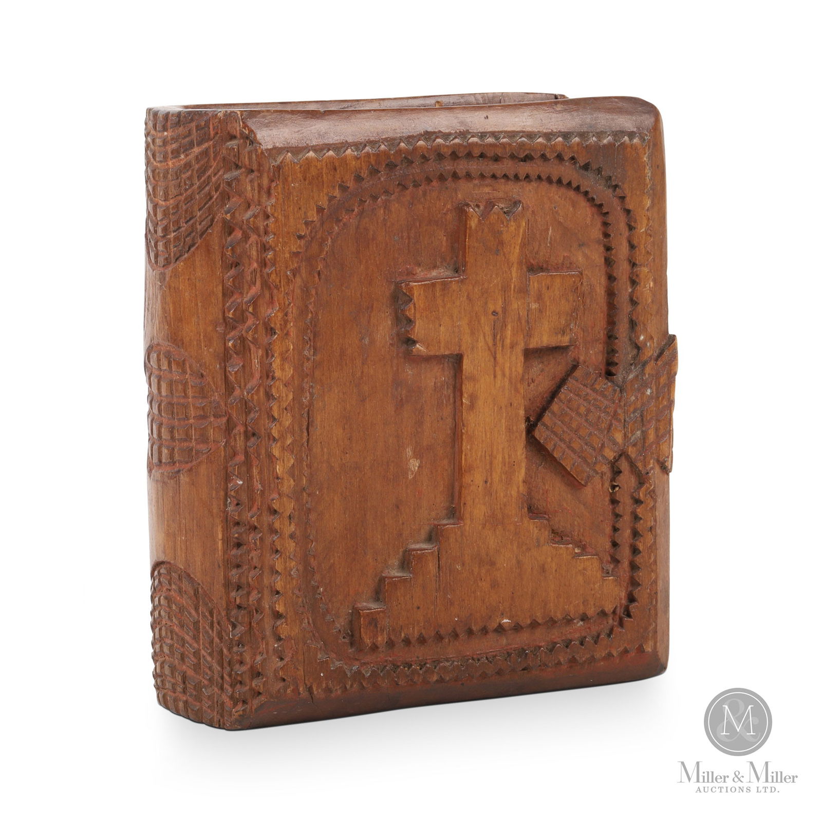 Nova Scotia Gum Box With Stepped Crosses (1 of 8)