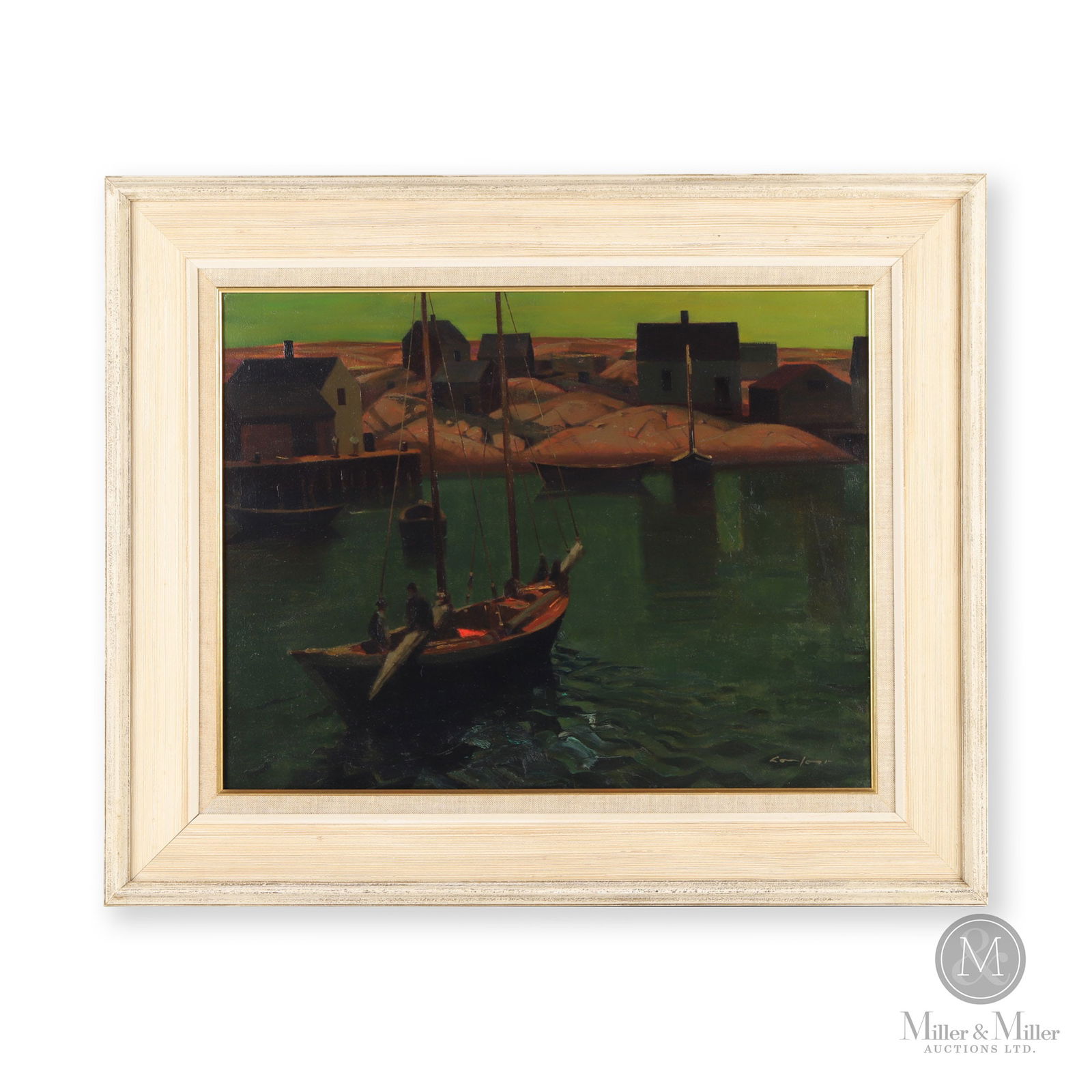 Charles Comfort Lunenburg Harbour "Emerald Sea" (1 of 10)