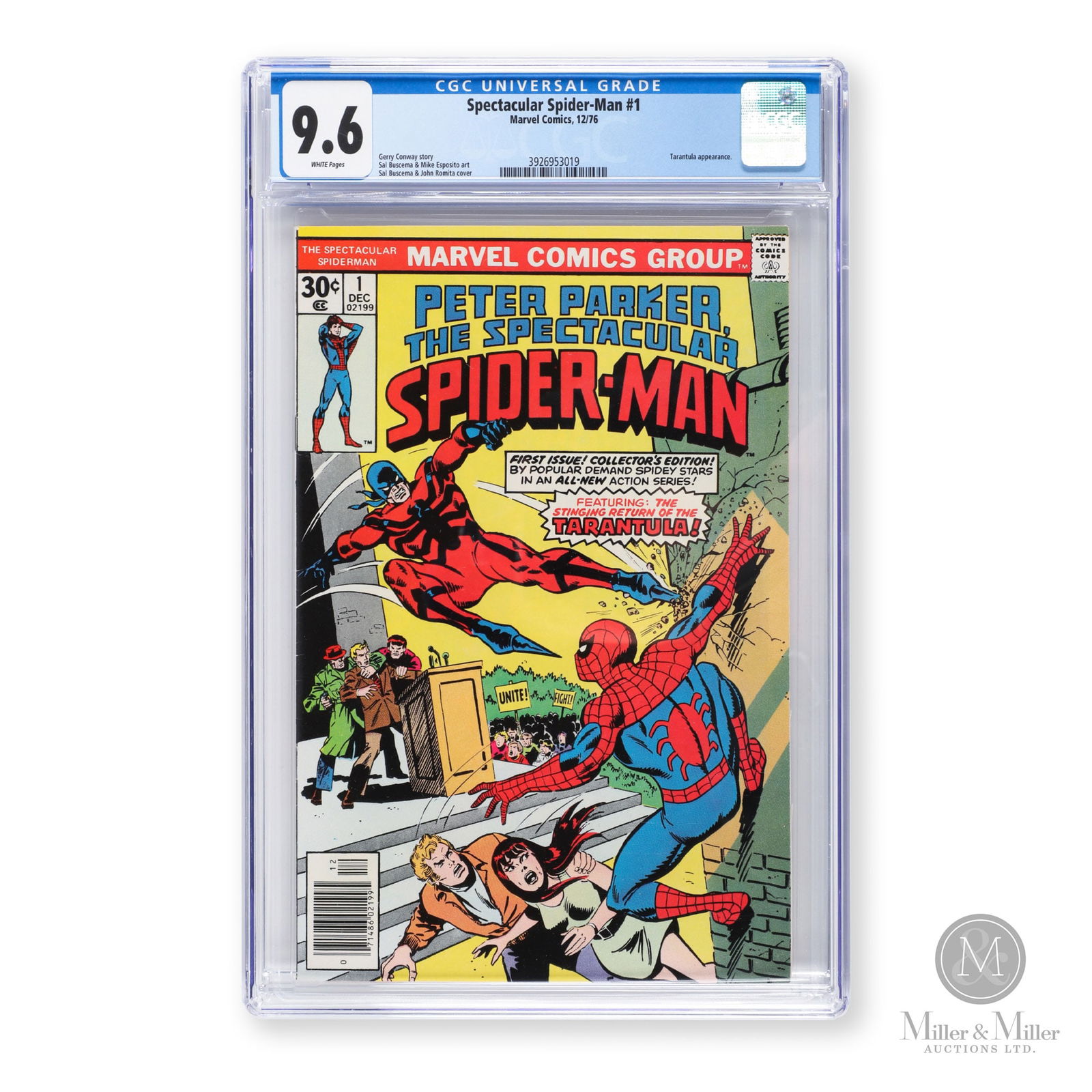 Marvel, Spectacular Spider-Man #1 1976 CGC 9.6 (1 of 3)