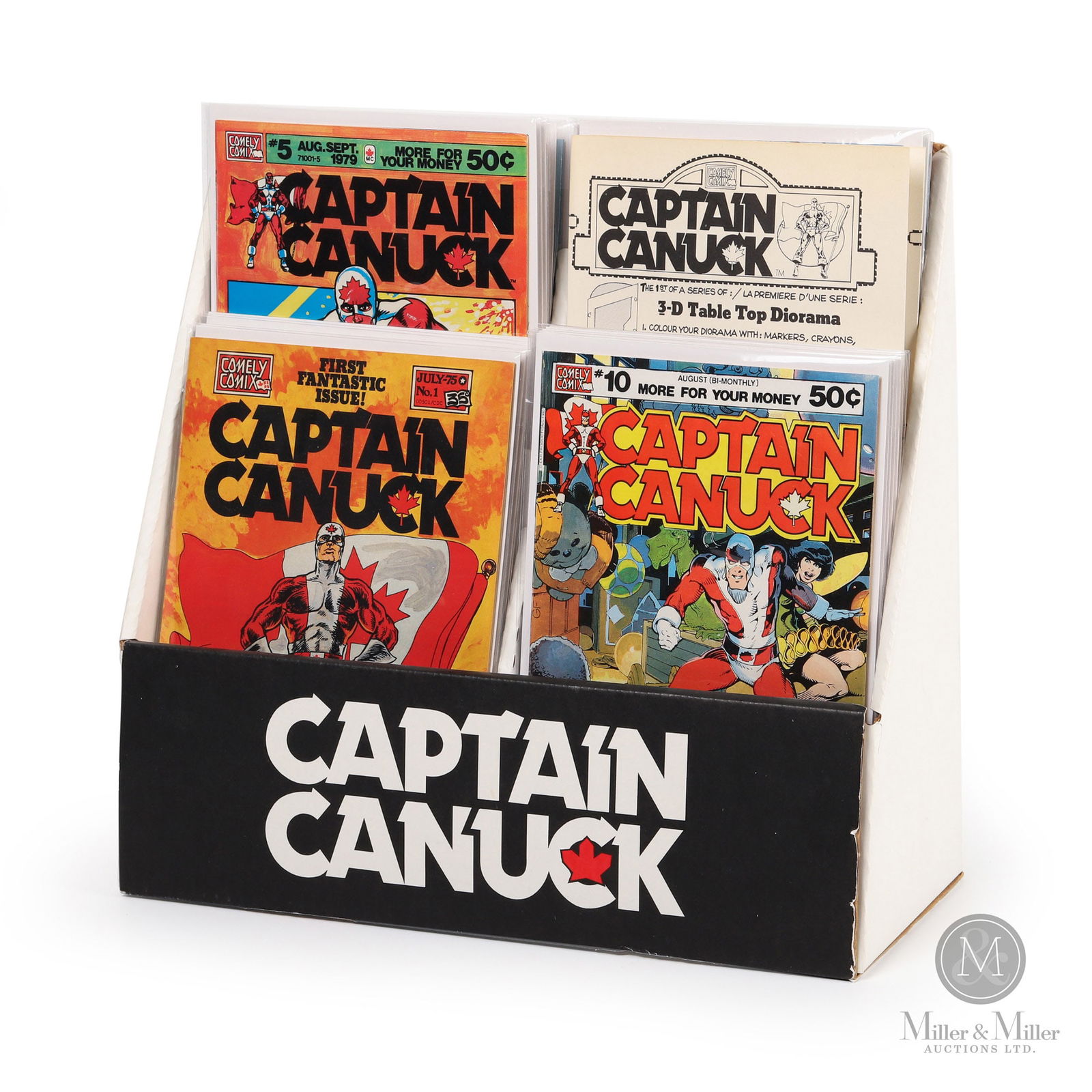Captain Canuck Counter Display with Comics & Premium (1 of 12)