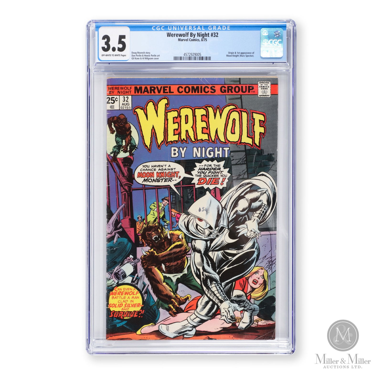 Marvel, Werewolf by Night #32 1975 CGC 3.5 (1 of 3)