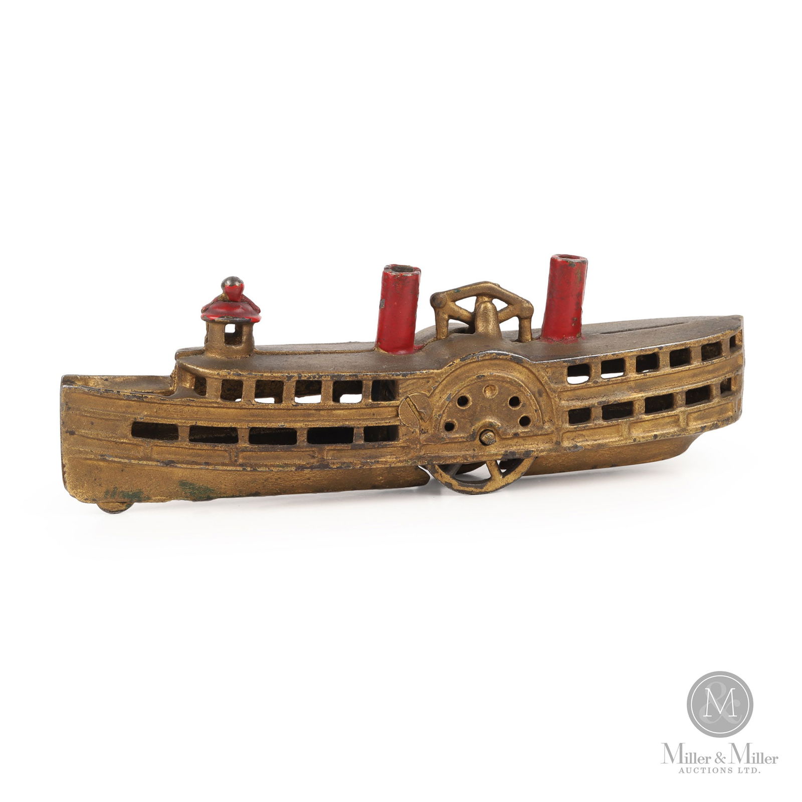 Steamboat Still Bank By A.C. Williams Co. (1 of 6)