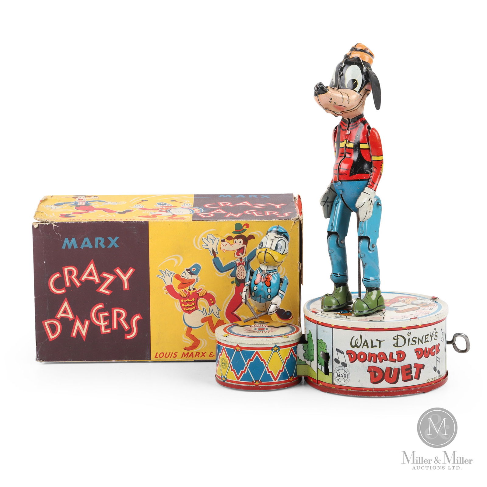 Walt Disney's Donald Duck Duet Dancers By Louis Marx & Co.. (1 of 15)