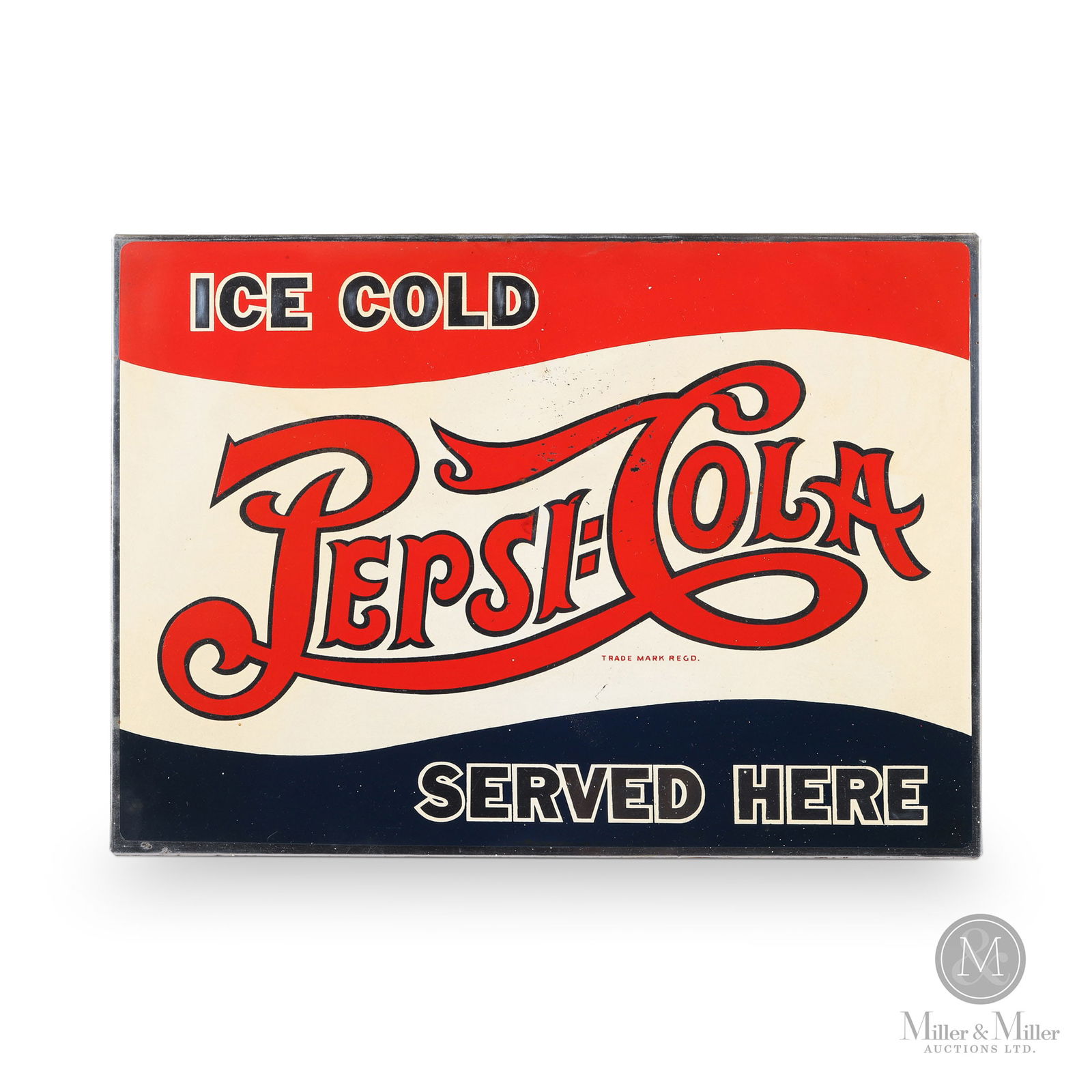 Pepsi-Cola Double Dot Store Counter Sign (1 of 5)