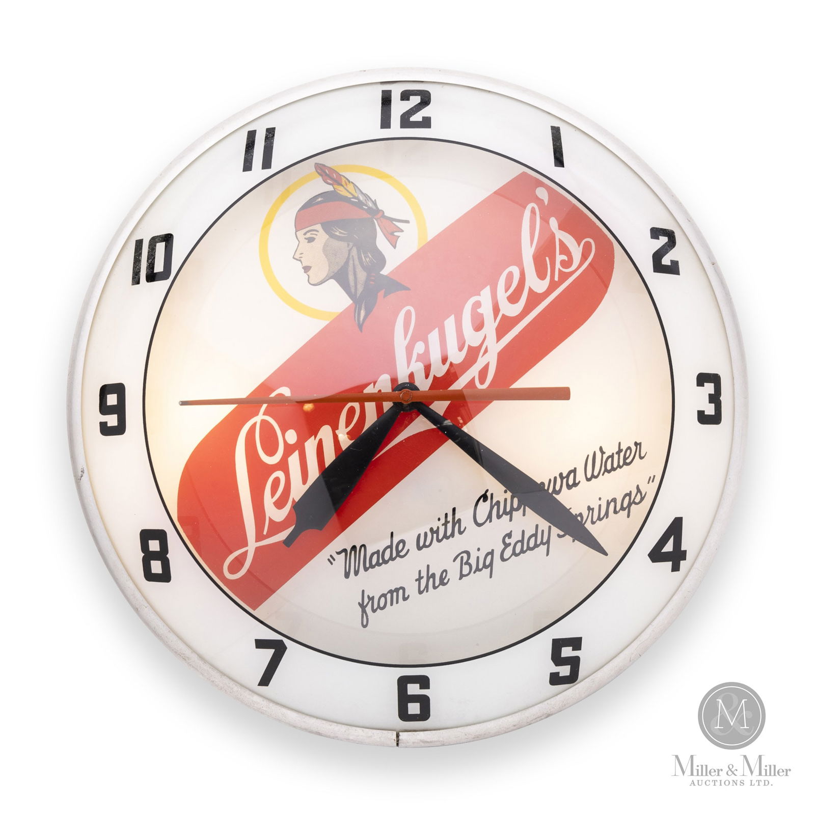 Leinenkugel's Beer "Double Bubble" Lighted Clock (1 of 7)