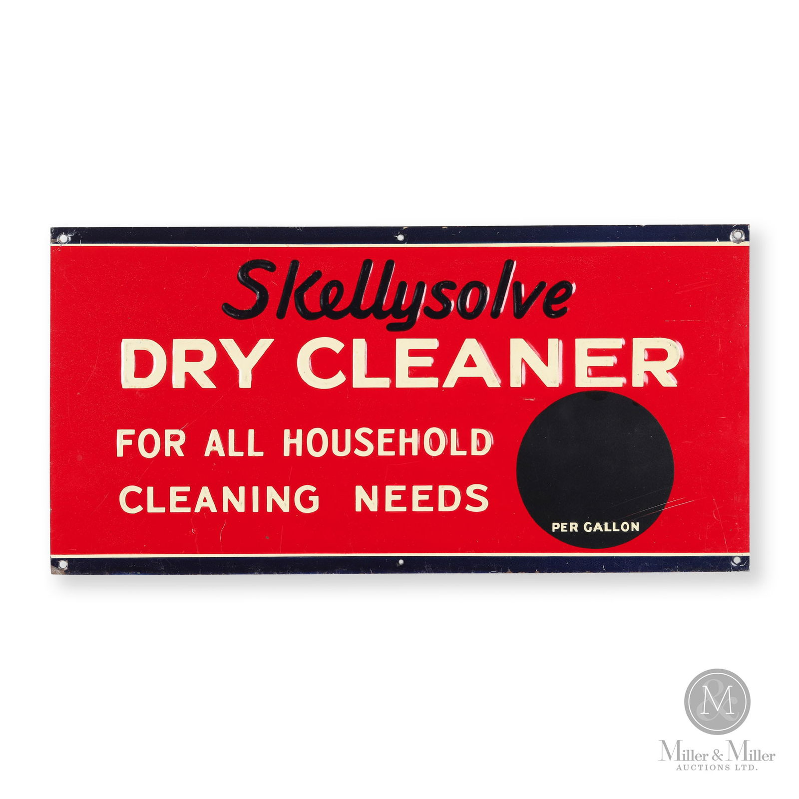 Skelly Oil Co. Skellysolve Dry Cleaner Sign (1 of 6)