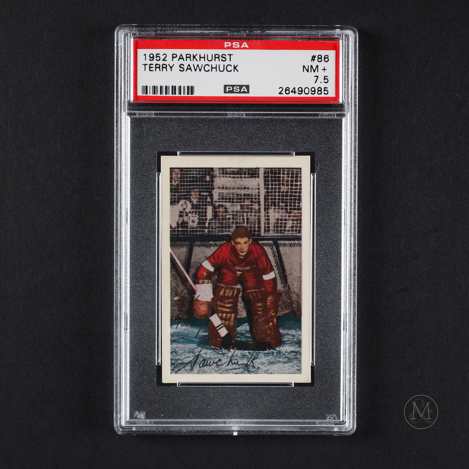 1952-1953 Parkhurst #86 Terry Sawchuk (1 of 2)