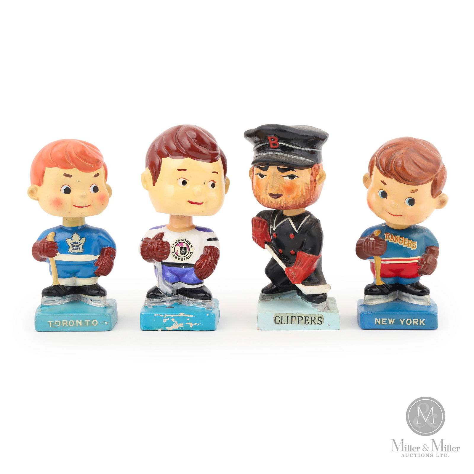 1963 & 1962-1974 "High Skate" Hockey Nodders (1 of 6)