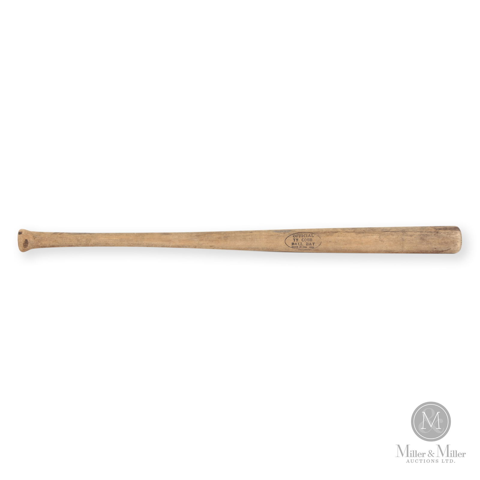 Schoolhouse Find Ty Cobb Bat With Letter of Provenance (1 of 6)