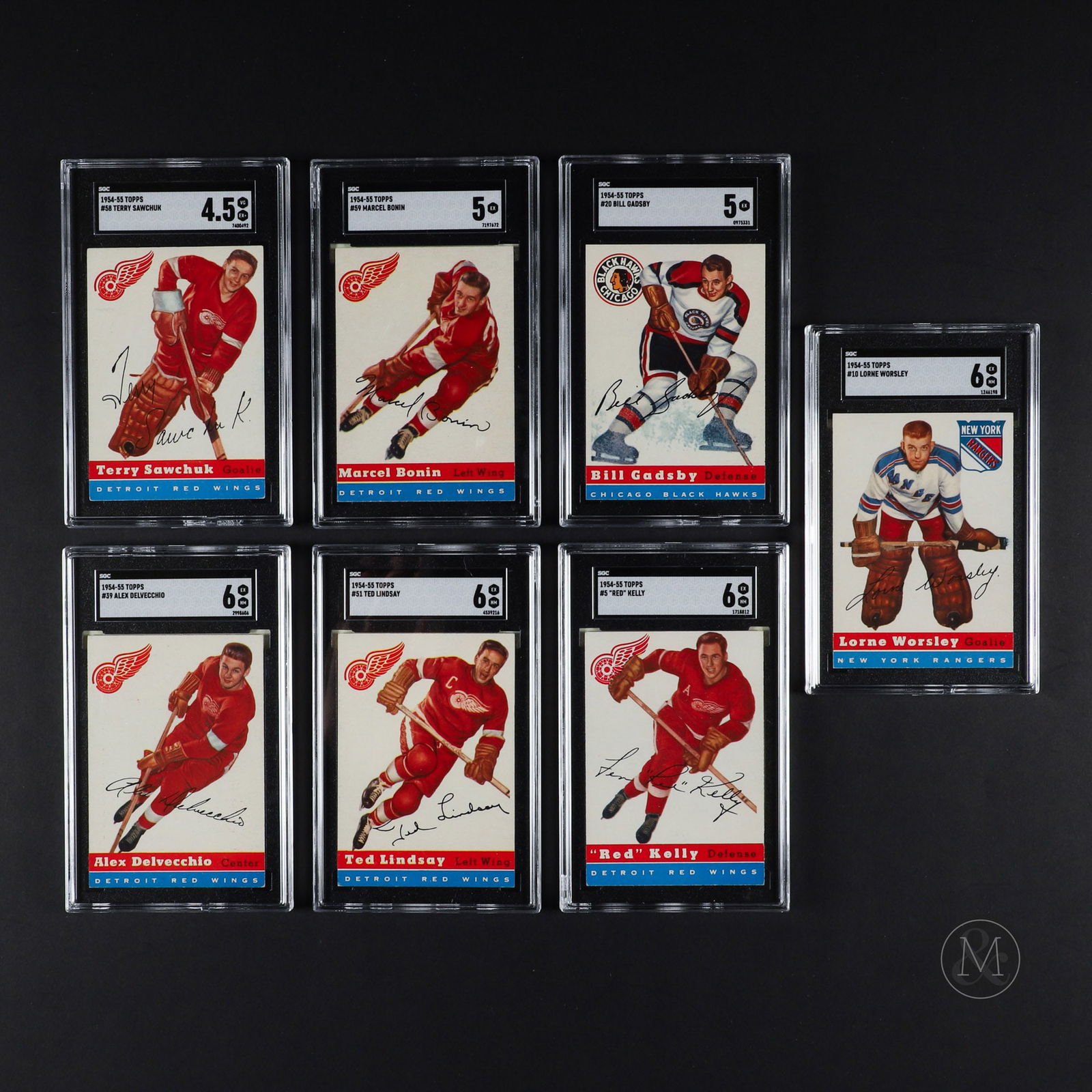 1954-1955 Topps Partial Set of 25 cards (1 of 6)