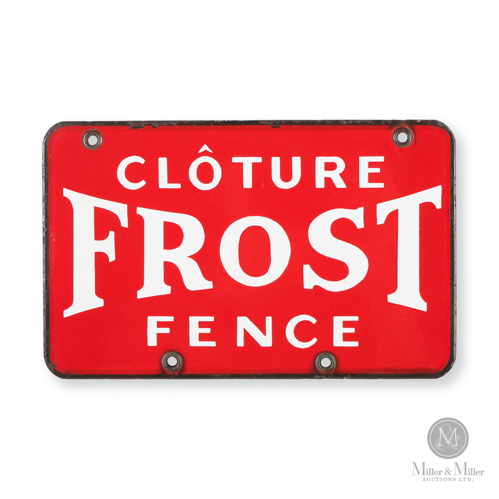 Frost Fence Sign (1 of 6)