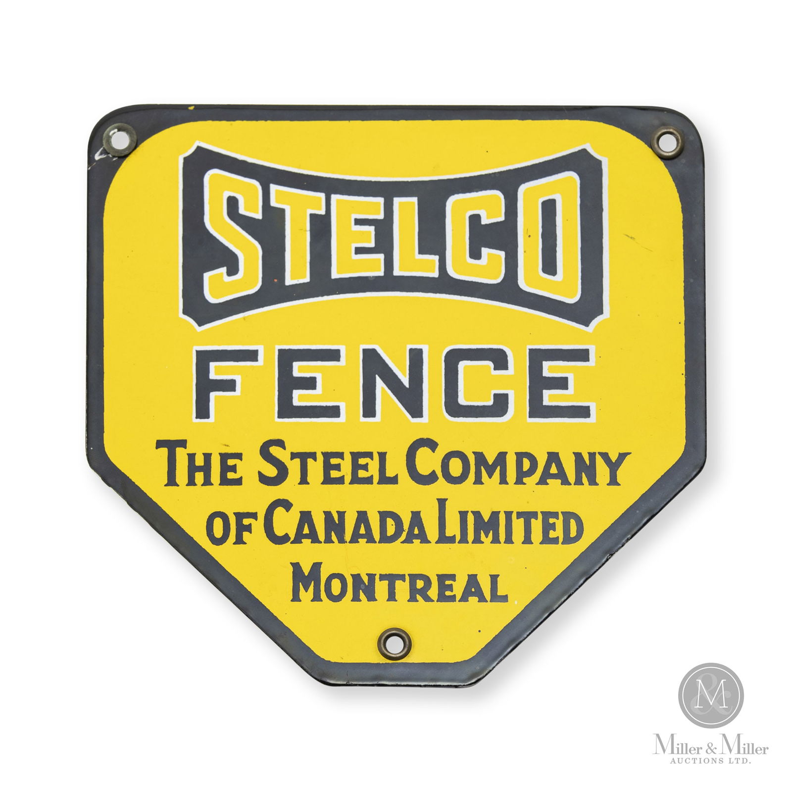 Stelco Fence Sign (1 of 7)