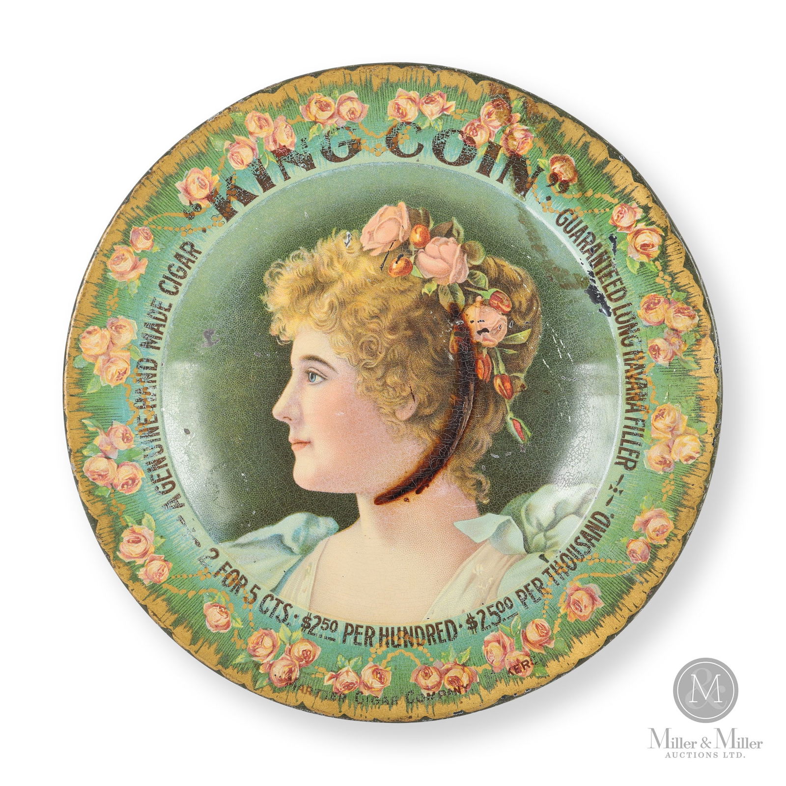 King Coin Cigar Serving Tray (1 of 9)