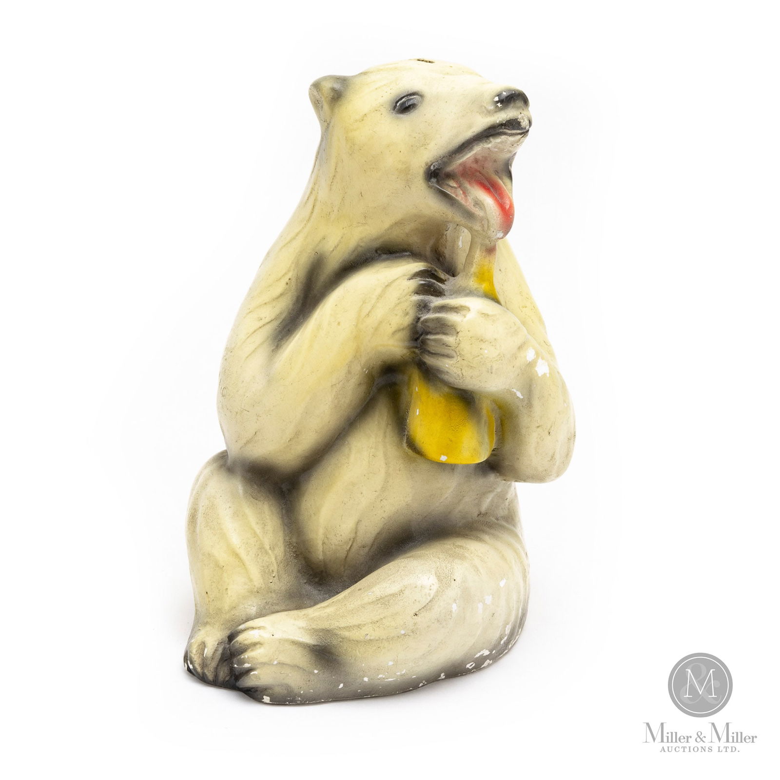 Danes Art Co. Chalkware Polar Bear Bank (1 of 8)