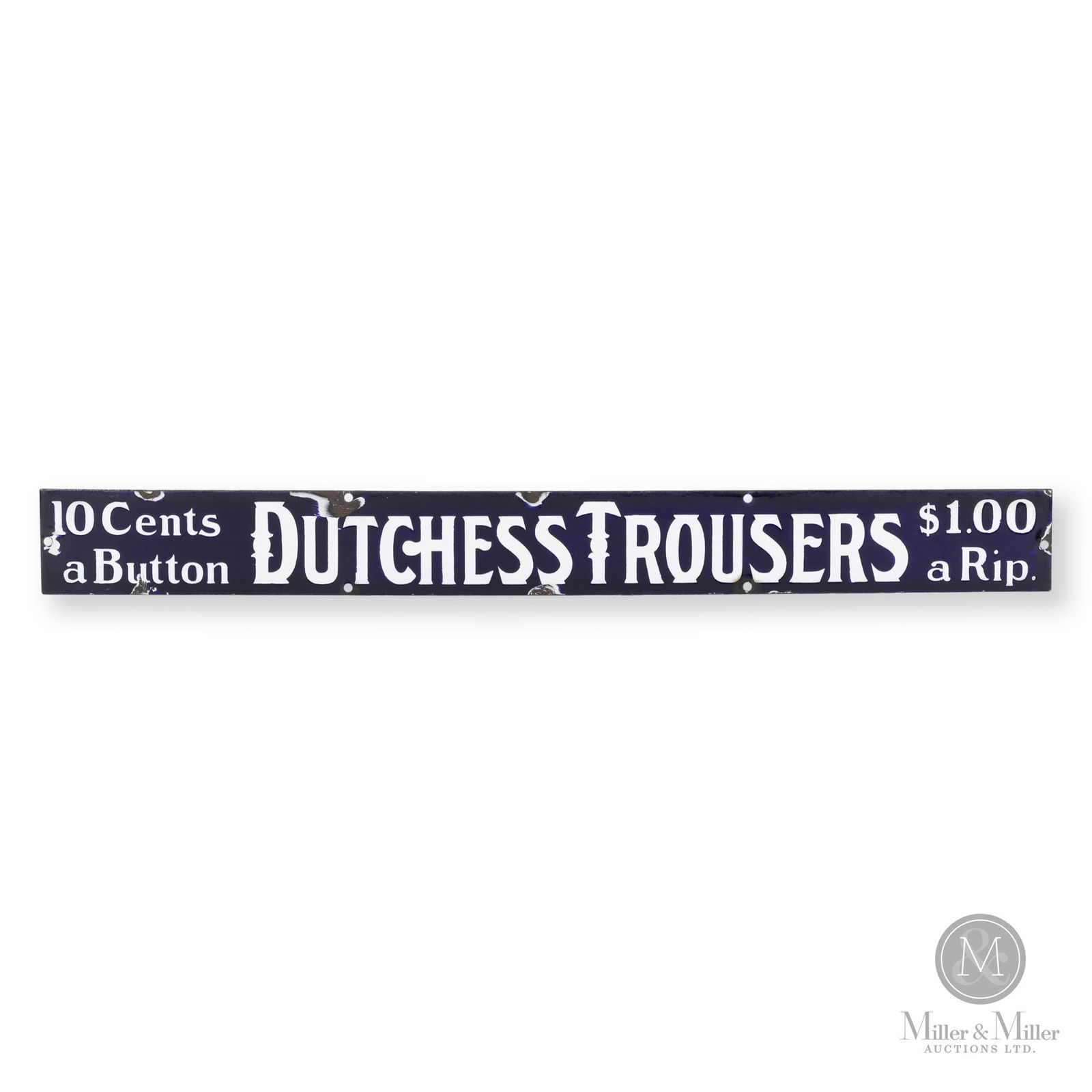 Dutchess Trousers Strip Sign (1 of 7)