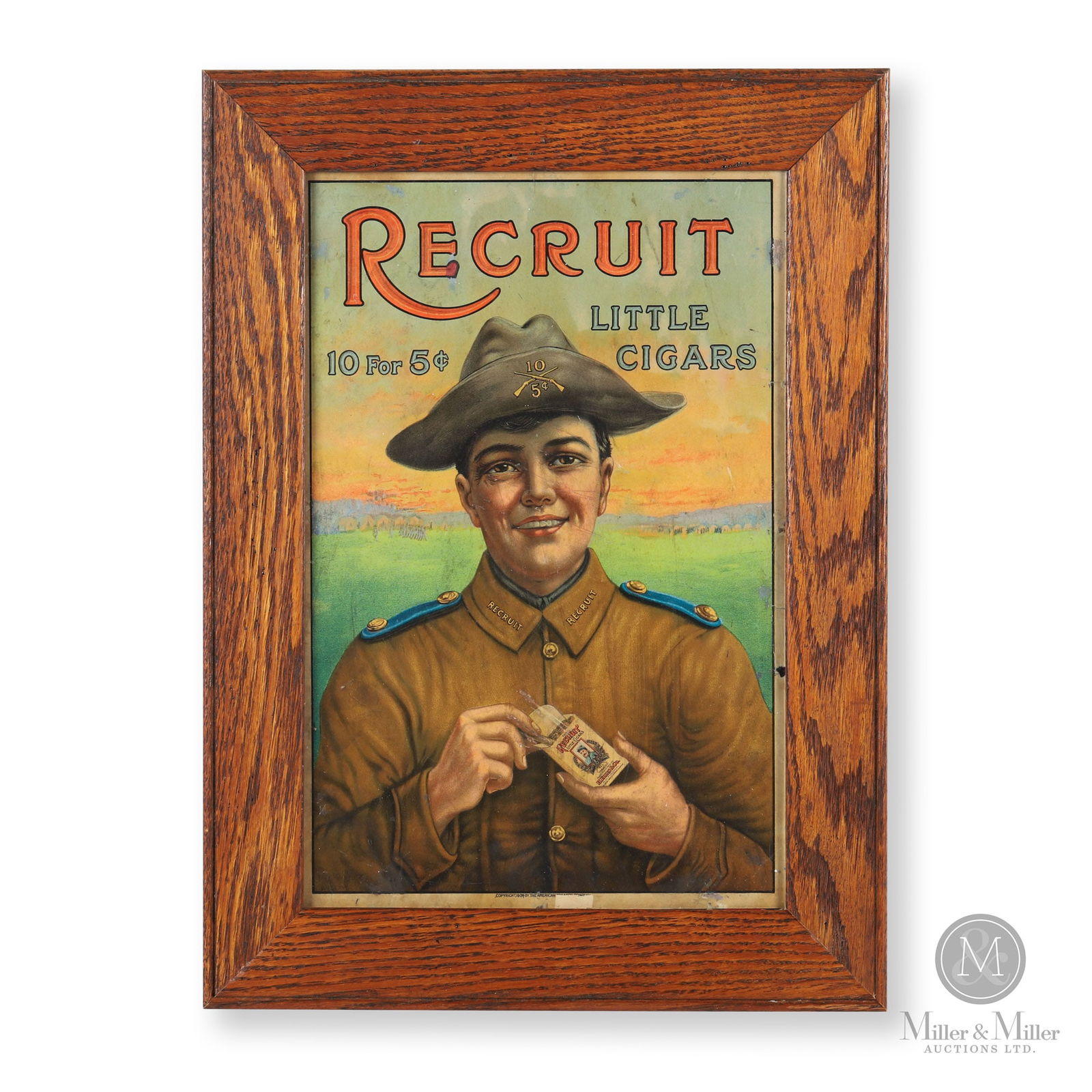 Recruit Little Cigars Framed Lithograph (1 of 6)