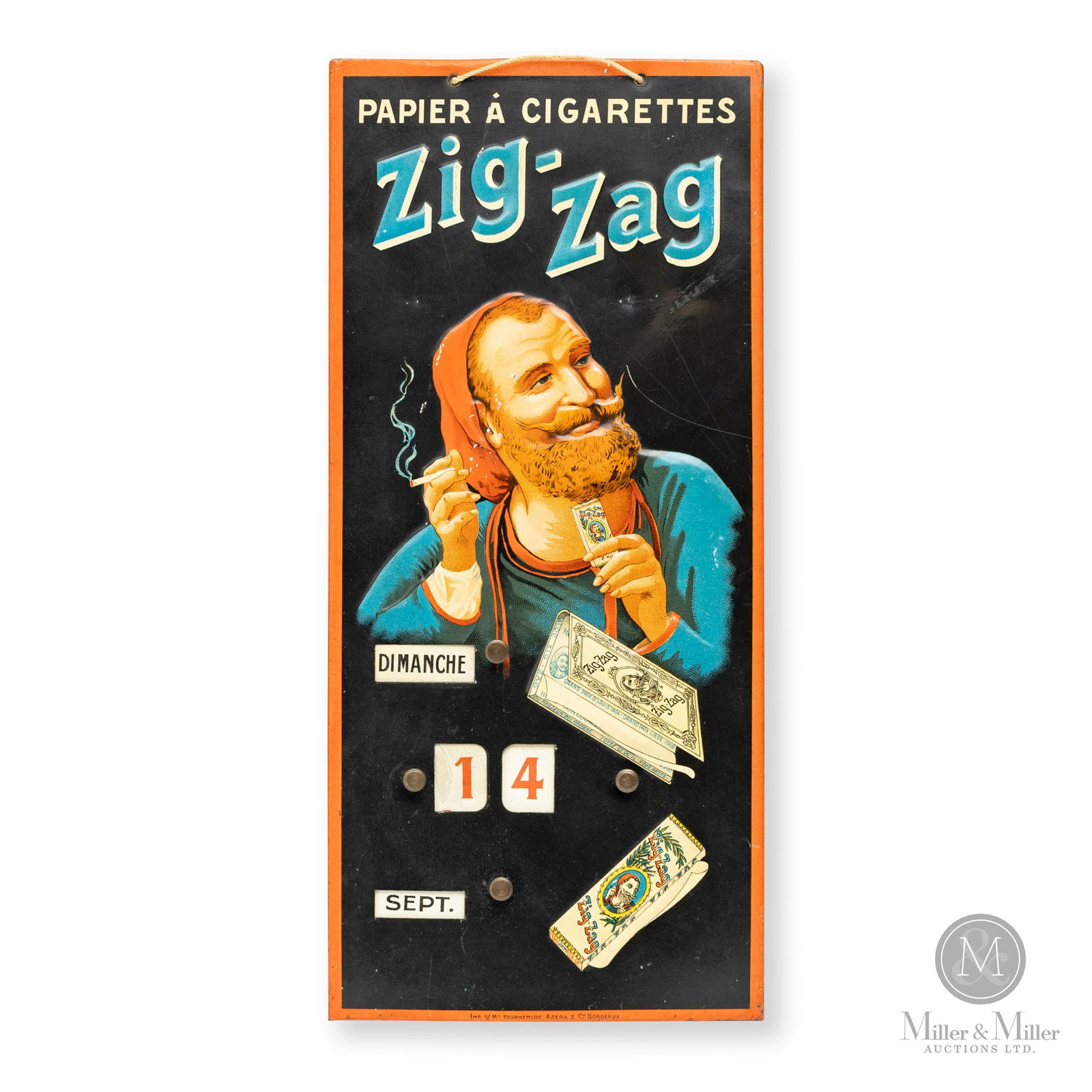 Zig-Zag Cigarette Papers Calendar (1 of 6)