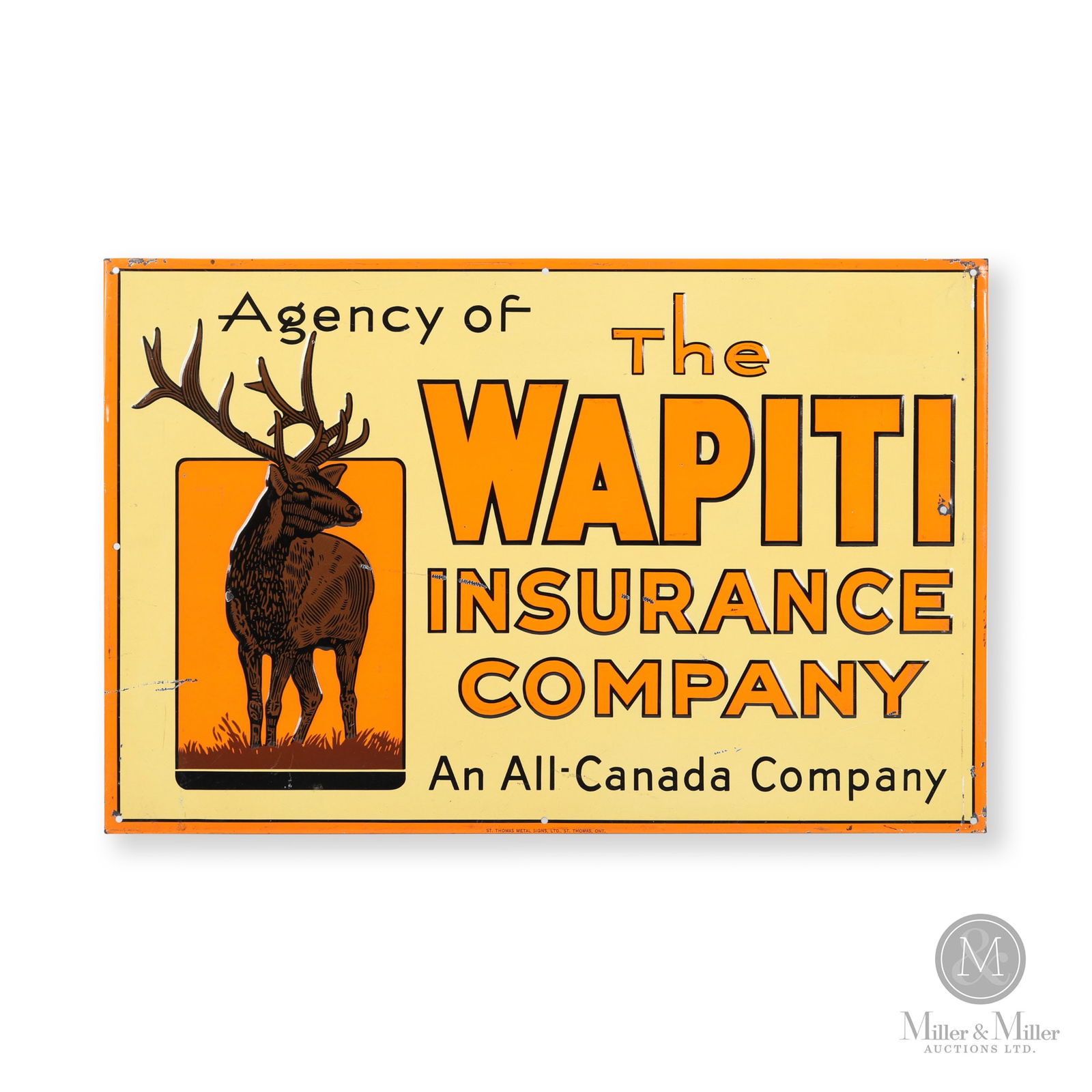 Wapiti Insurance Company Agency Sign (1 of 7)