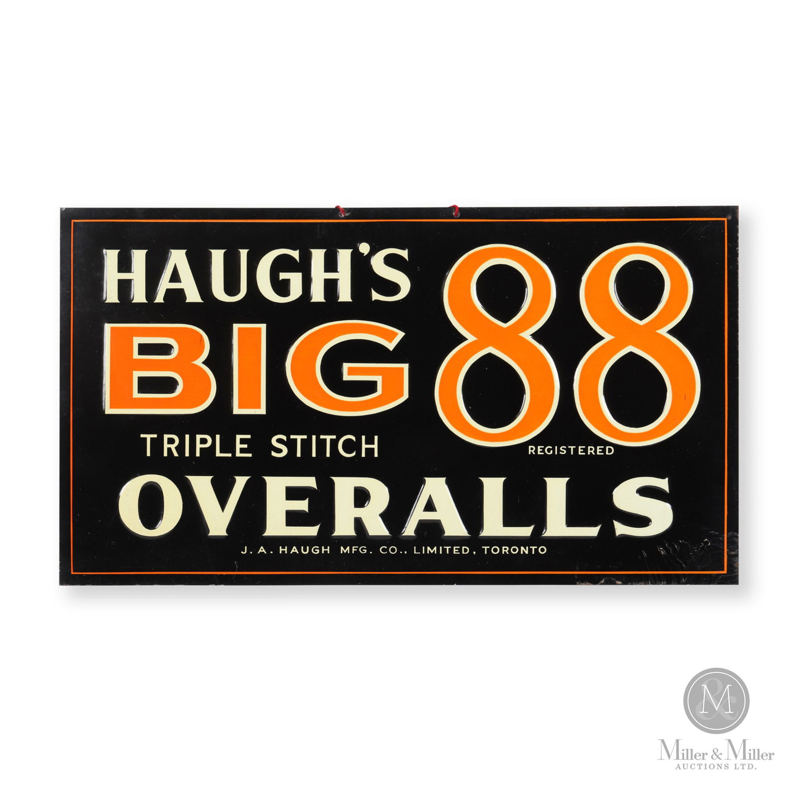 J.A. Haugh's Big 88 Overalls Sign (1 of 6)
