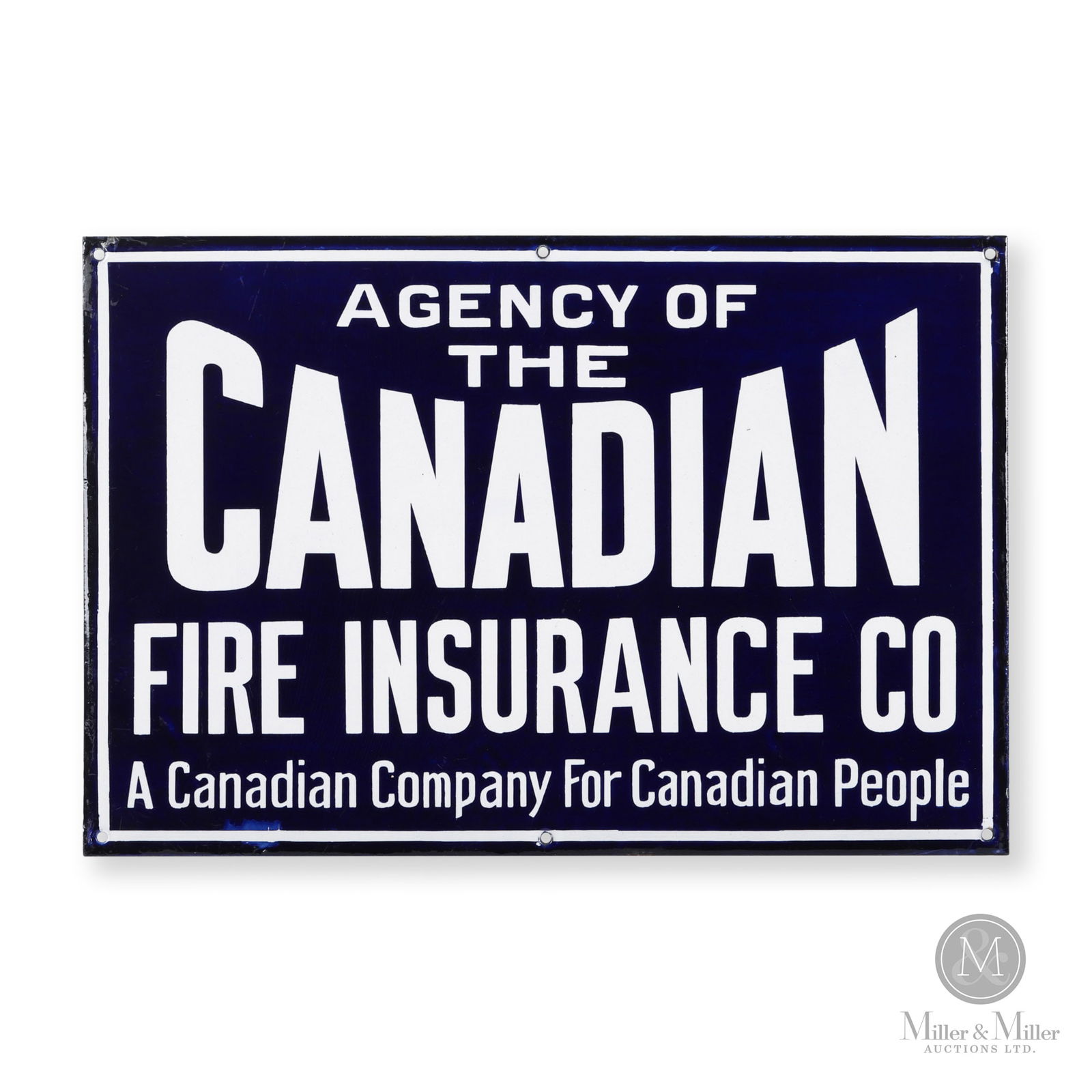 Canadian Fire Insurance Company Sign (1 of 6)
