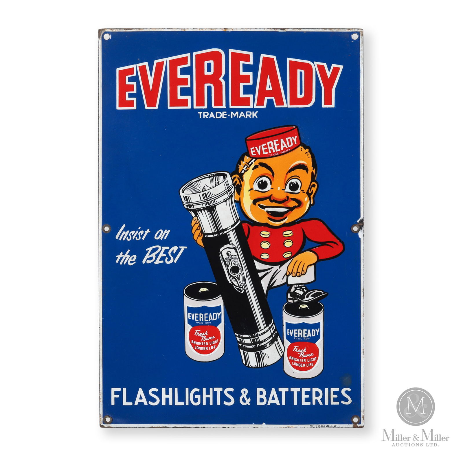 Eveready Flashlights & Batteries Sign (1 of 8)