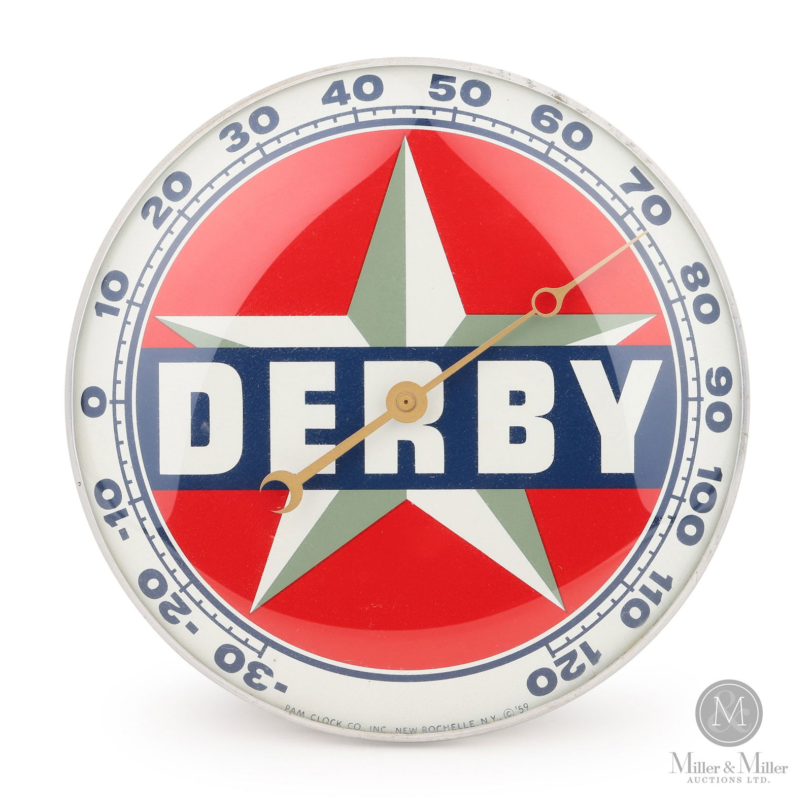 Derby Gasoline Service Station PAM Thermometer (1 of 6)