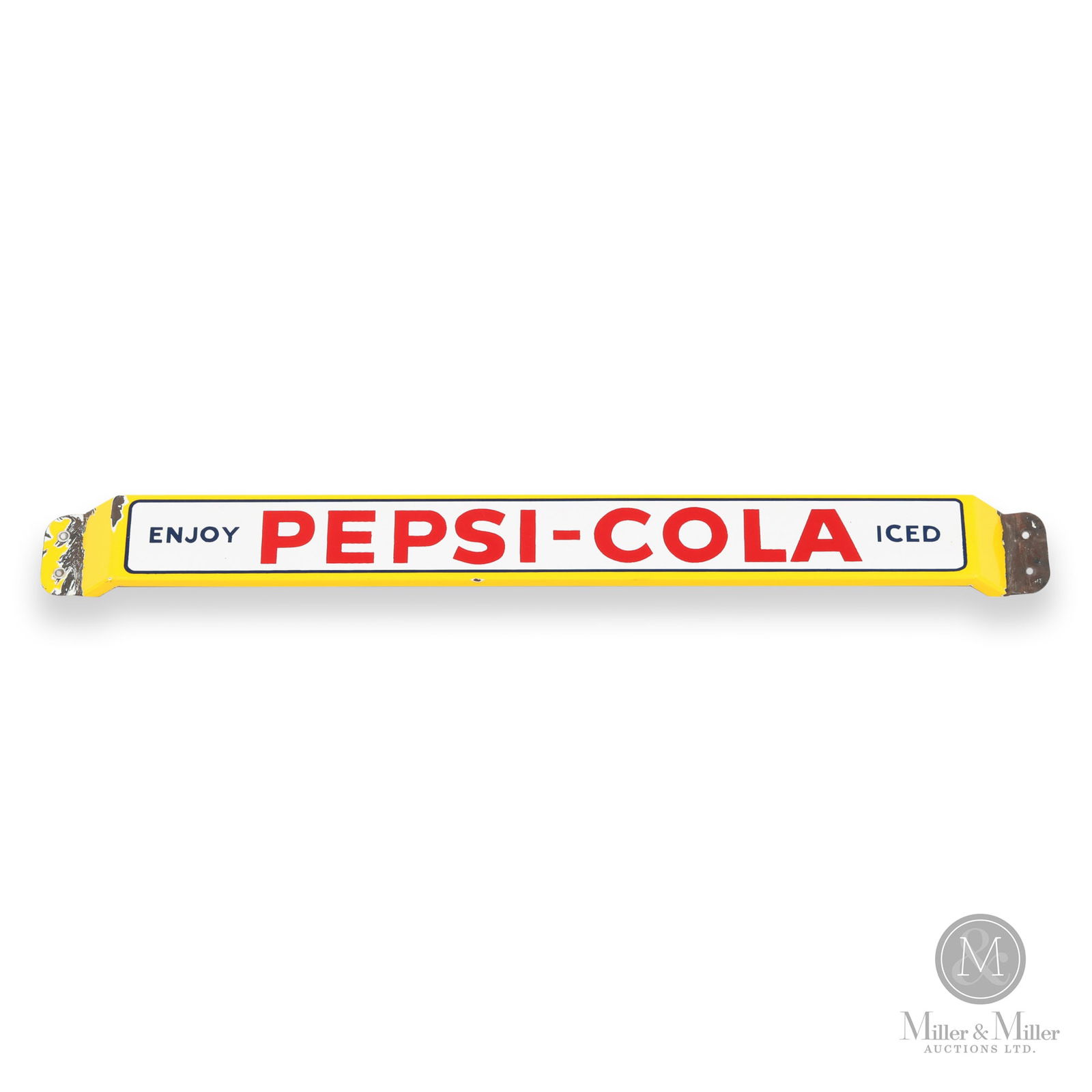 Pepsi-Cola "Enjoy" Door Push Bar (1 of 7)