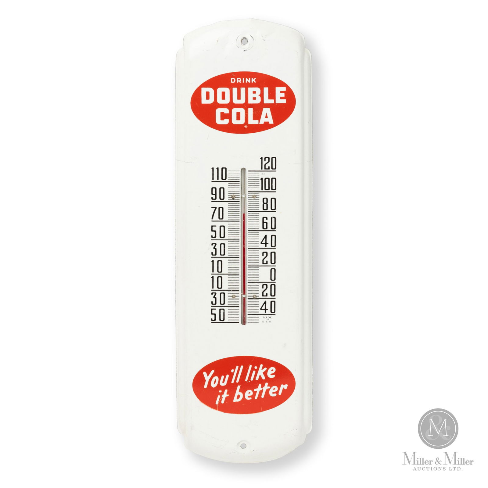 Double Cola "You'll Like it Better" Thermometer (1 of 8)