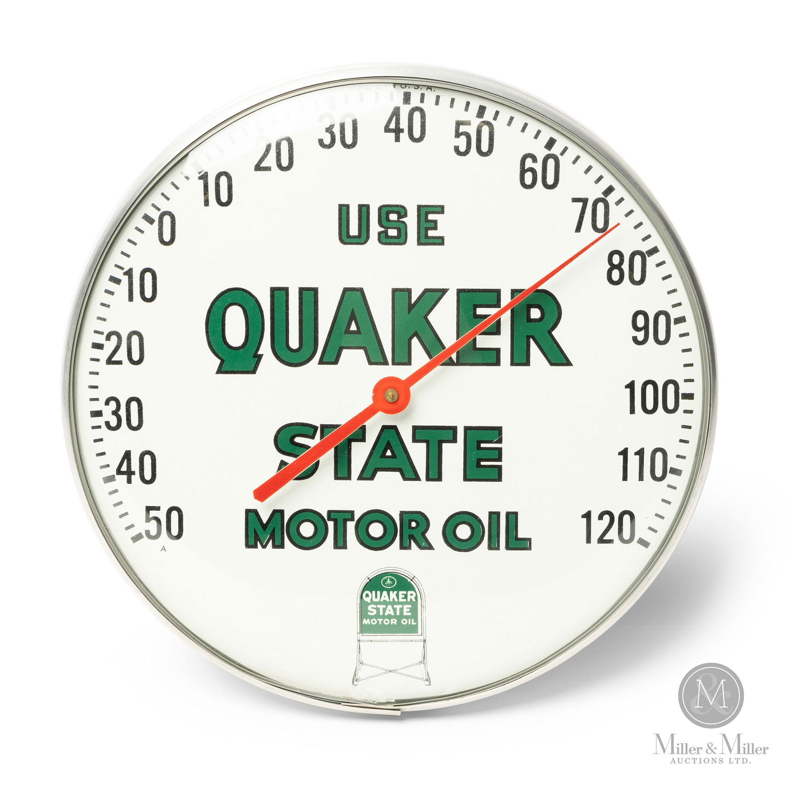 Quaker State Motor Oil Thermometer (1 of 7)