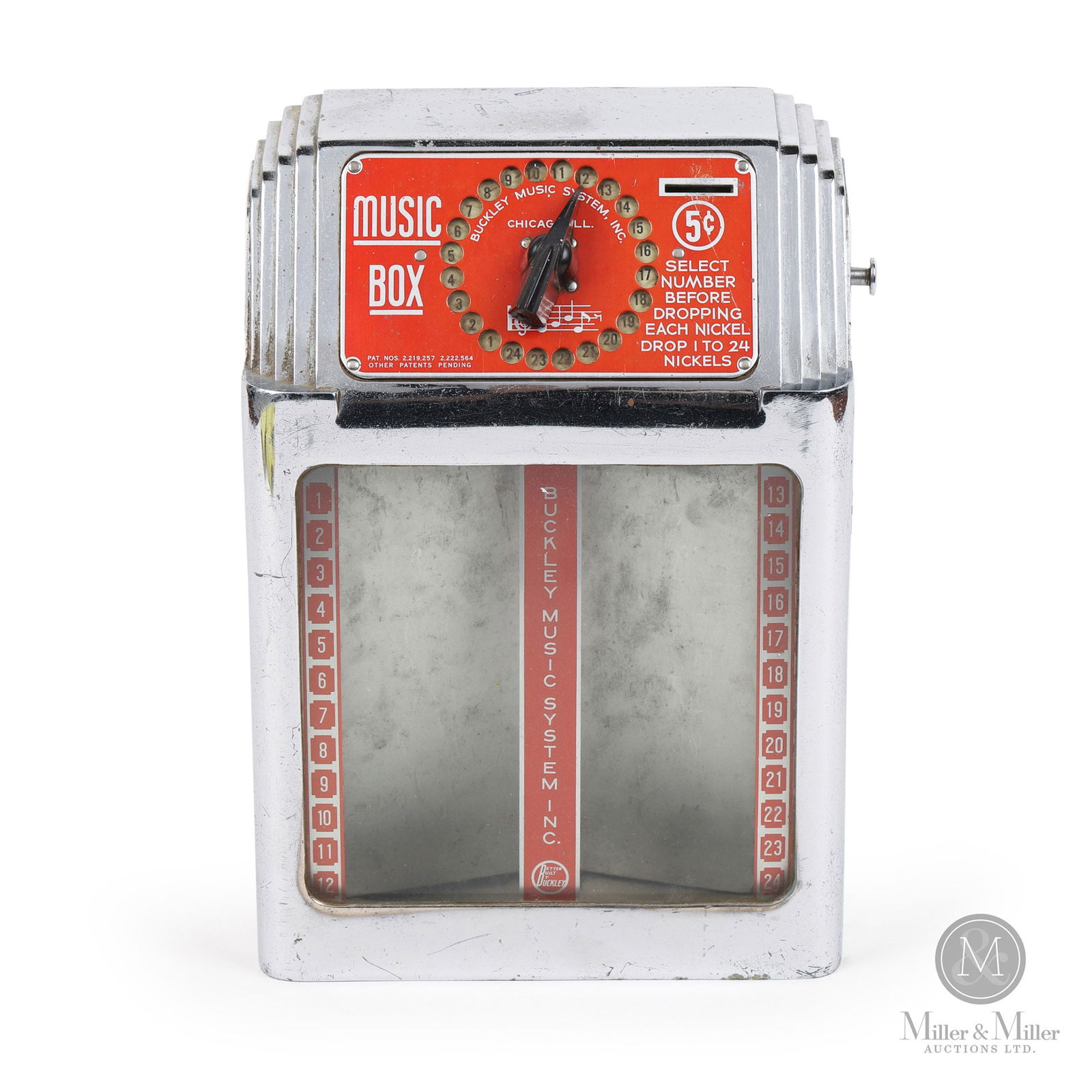 Buckley Music System Inc. Music Box Jukebox Remote Selector (1 of 11)