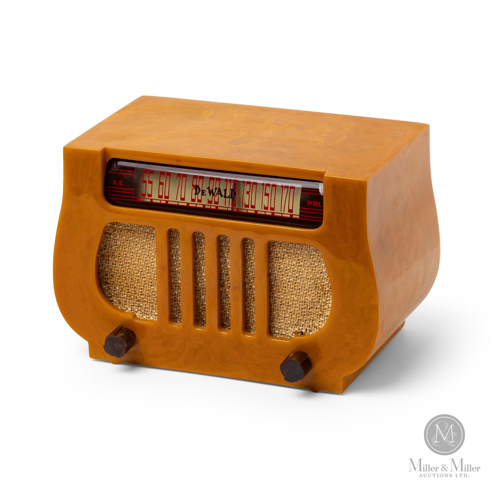 DeWald Model A-501 "Lyre" Catalin Radio (1 of 7)