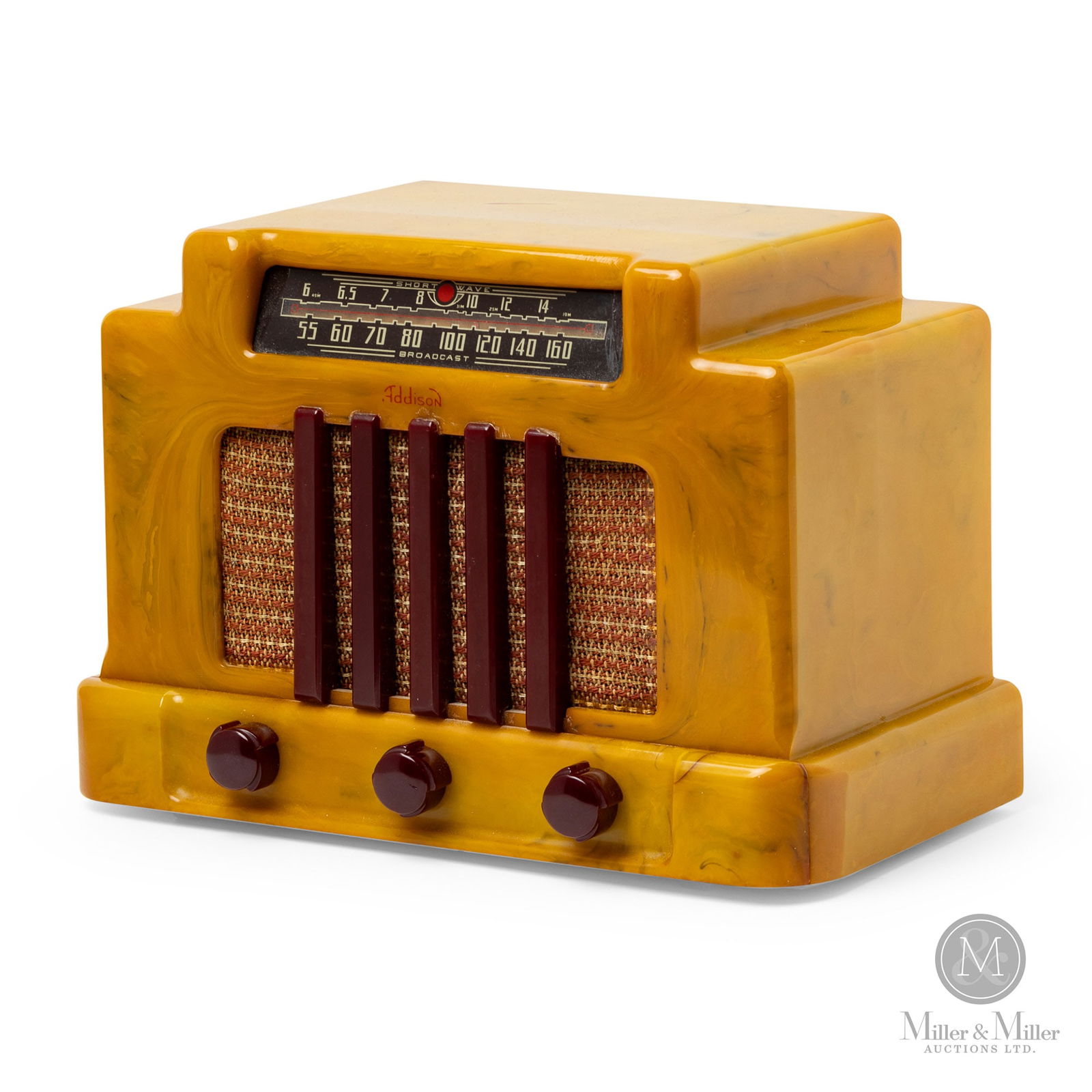 Addison Pistachio Model 5A "Courthouse" Catalin Radio (1 of 9)