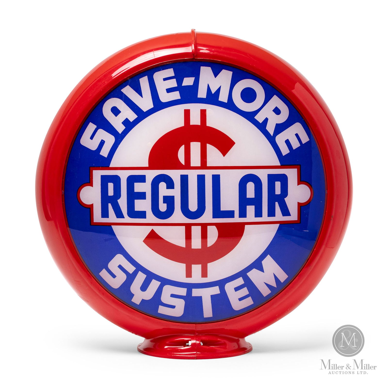 Save-More System Regular Gasoline Pump Globe (1 of 8)